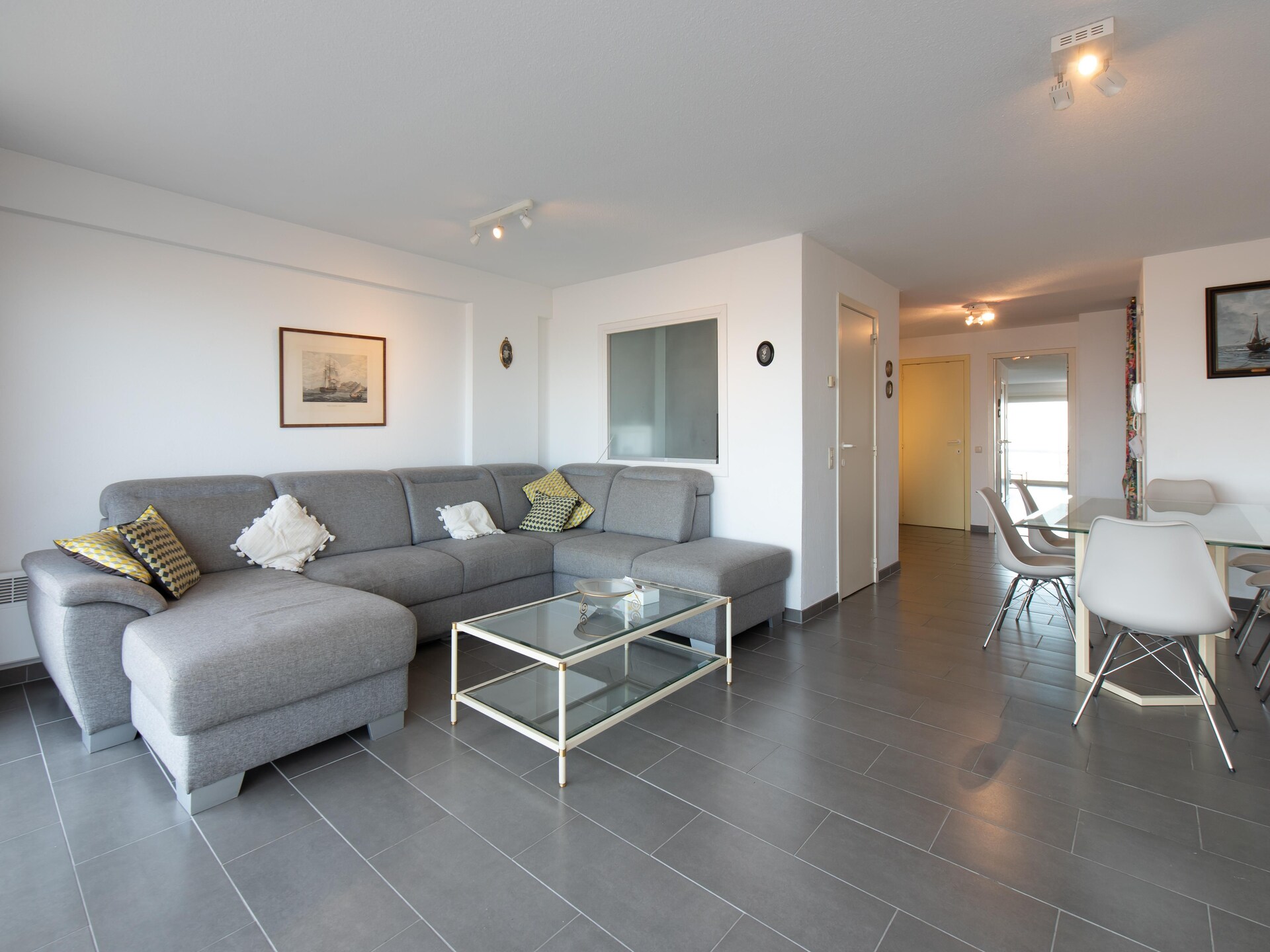 Licht appartement met zeezicht en terras in Ostend - foto 8