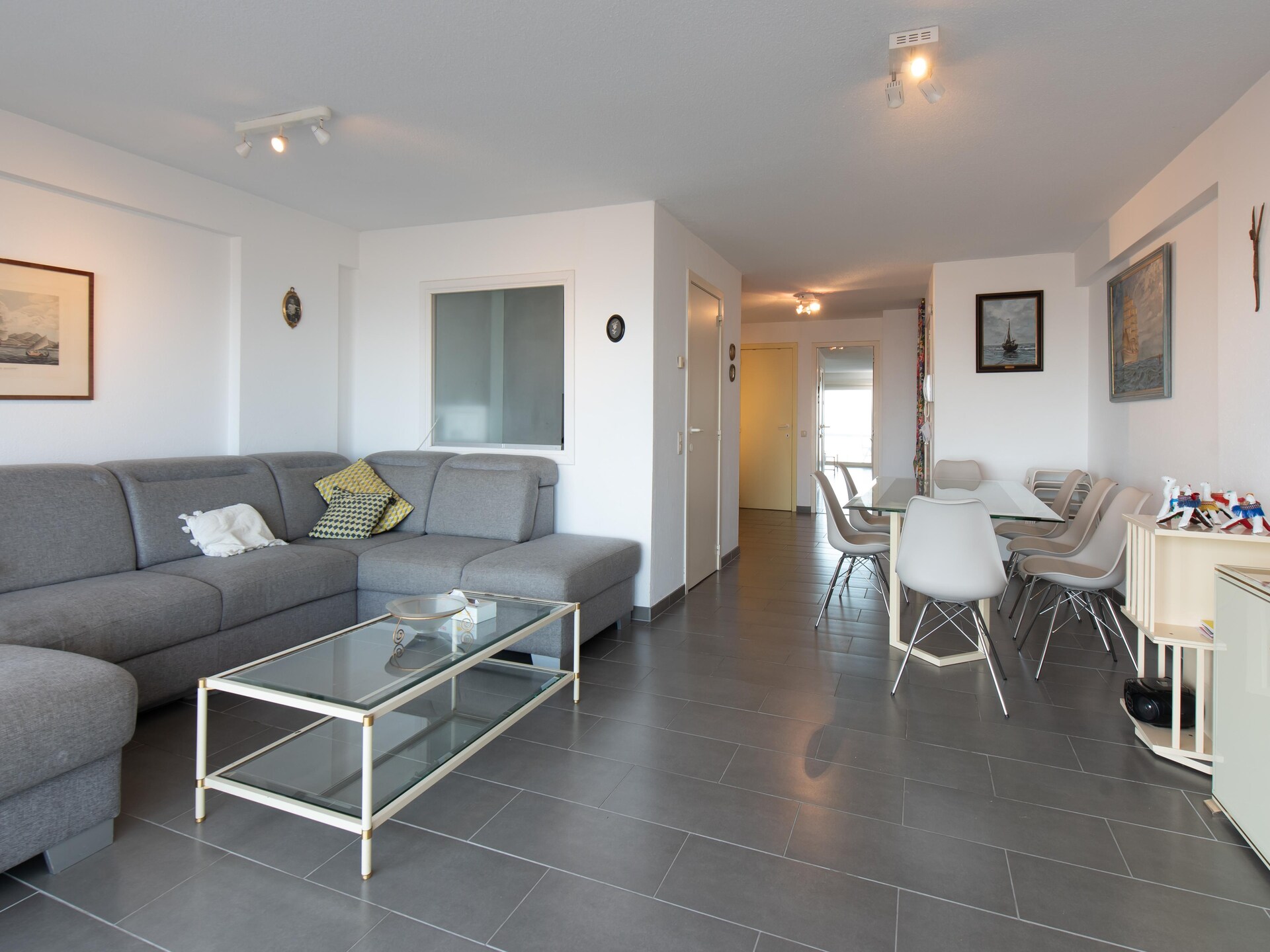 Licht appartement met zeezicht en terras in Ostend - foto 9