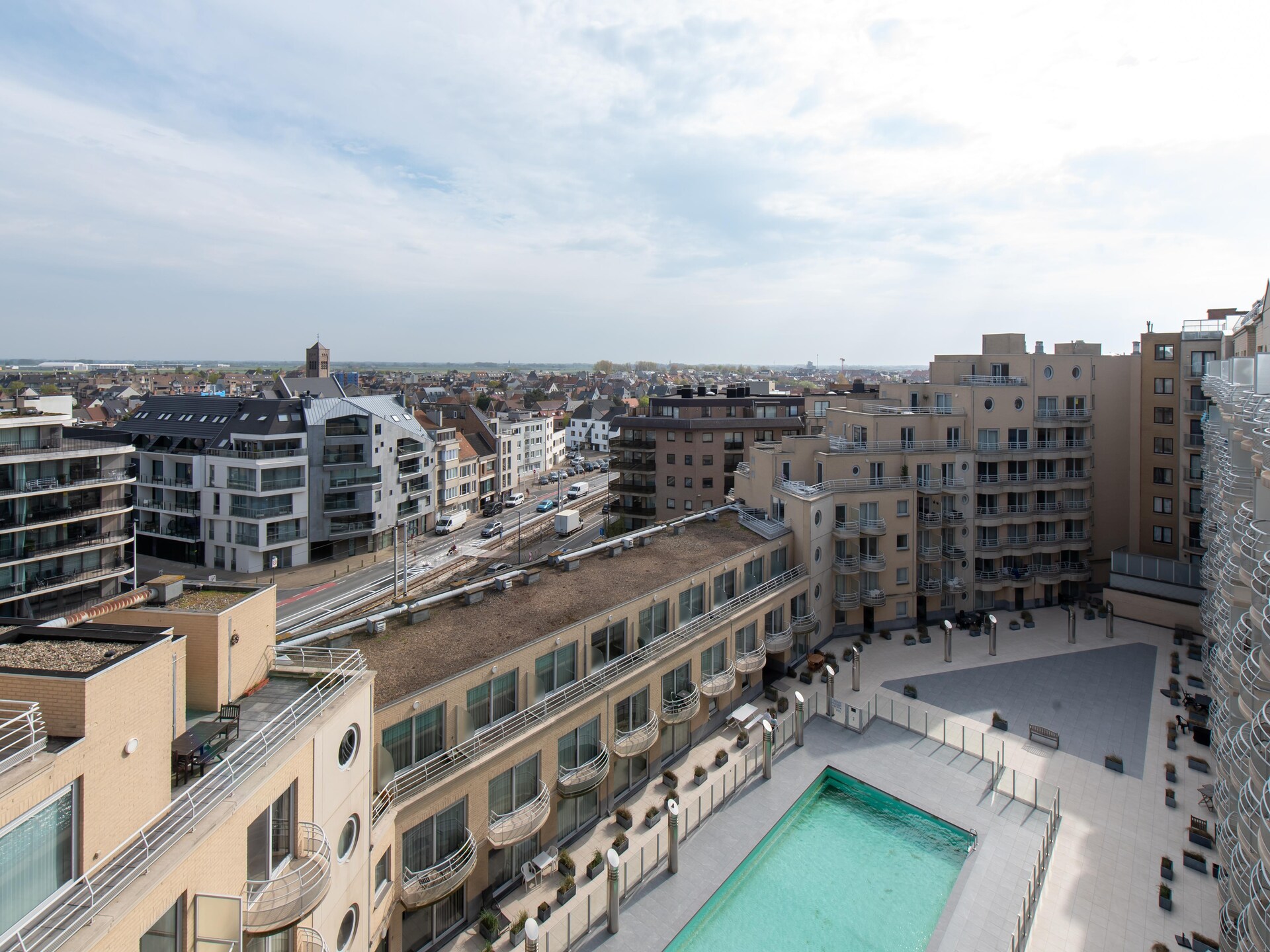 Zeezicht IX: 7e verdieping met panoramisch zeezicht en zwembad in Oostende - foto 21