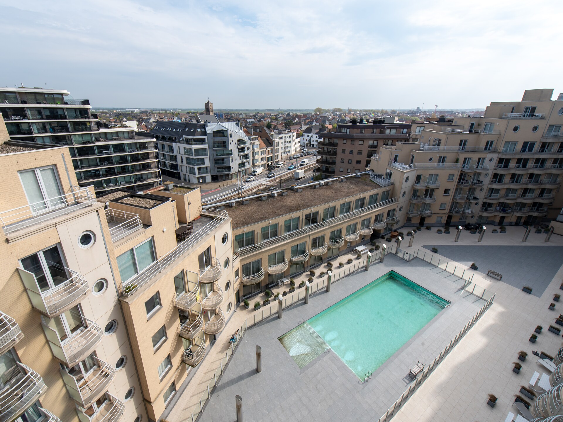 Zeezicht IX: 7e verdieping met panoramisch zeezicht en zwembad in Oostende - foto 24