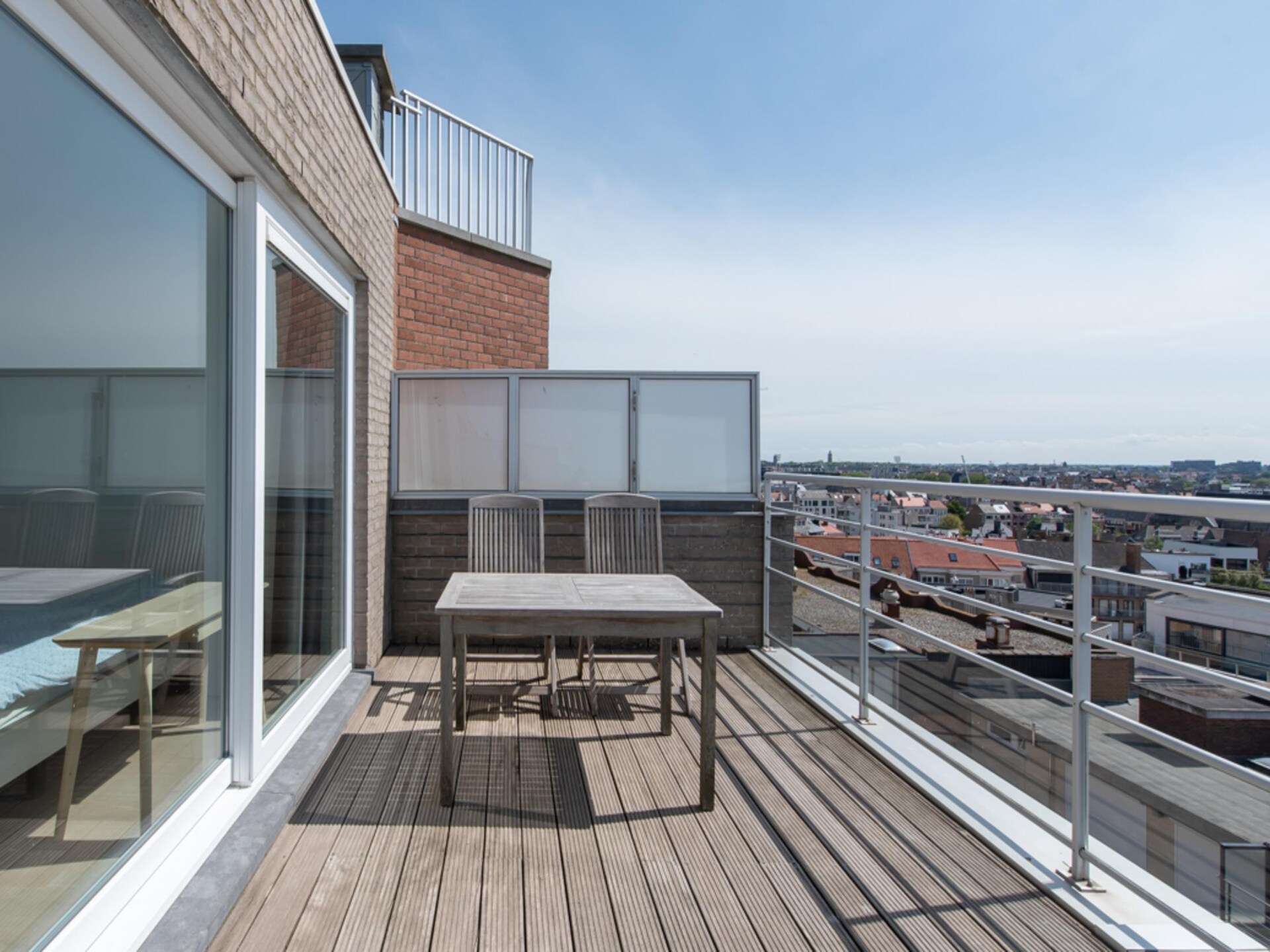 Duplex appartement met 4 terrassen en zeezicht in Oostende - foto 37