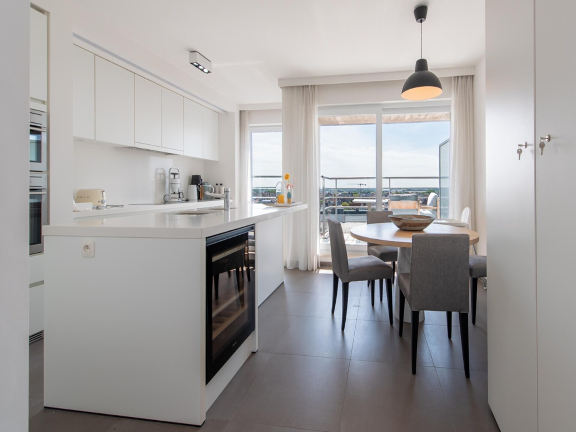Duplex appartement met 4 terrassen en zeezicht in Oostende - foto 15