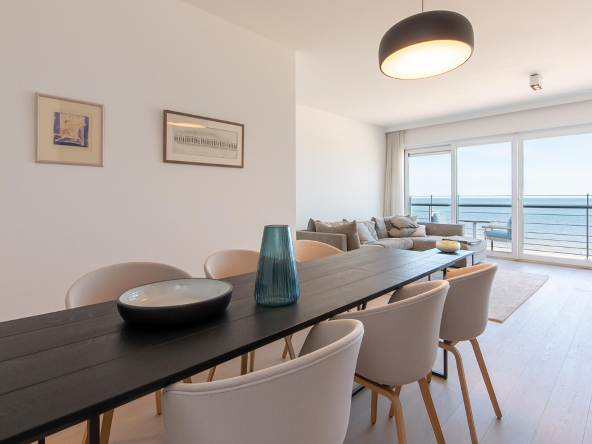 Duplex appartement met 4 terrassen en zeezicht in Oostende - foto 12