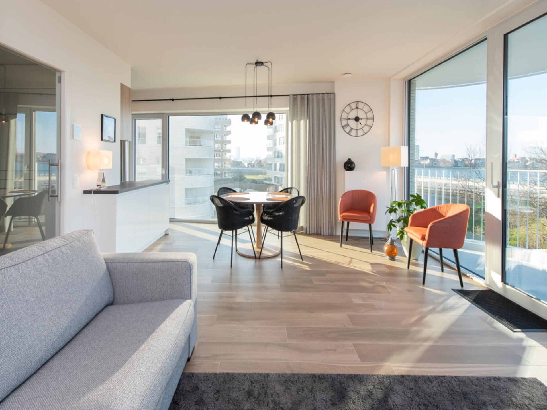 Modern appartement in Bredene met uniek uitzicht op de Spuikom - foto 8