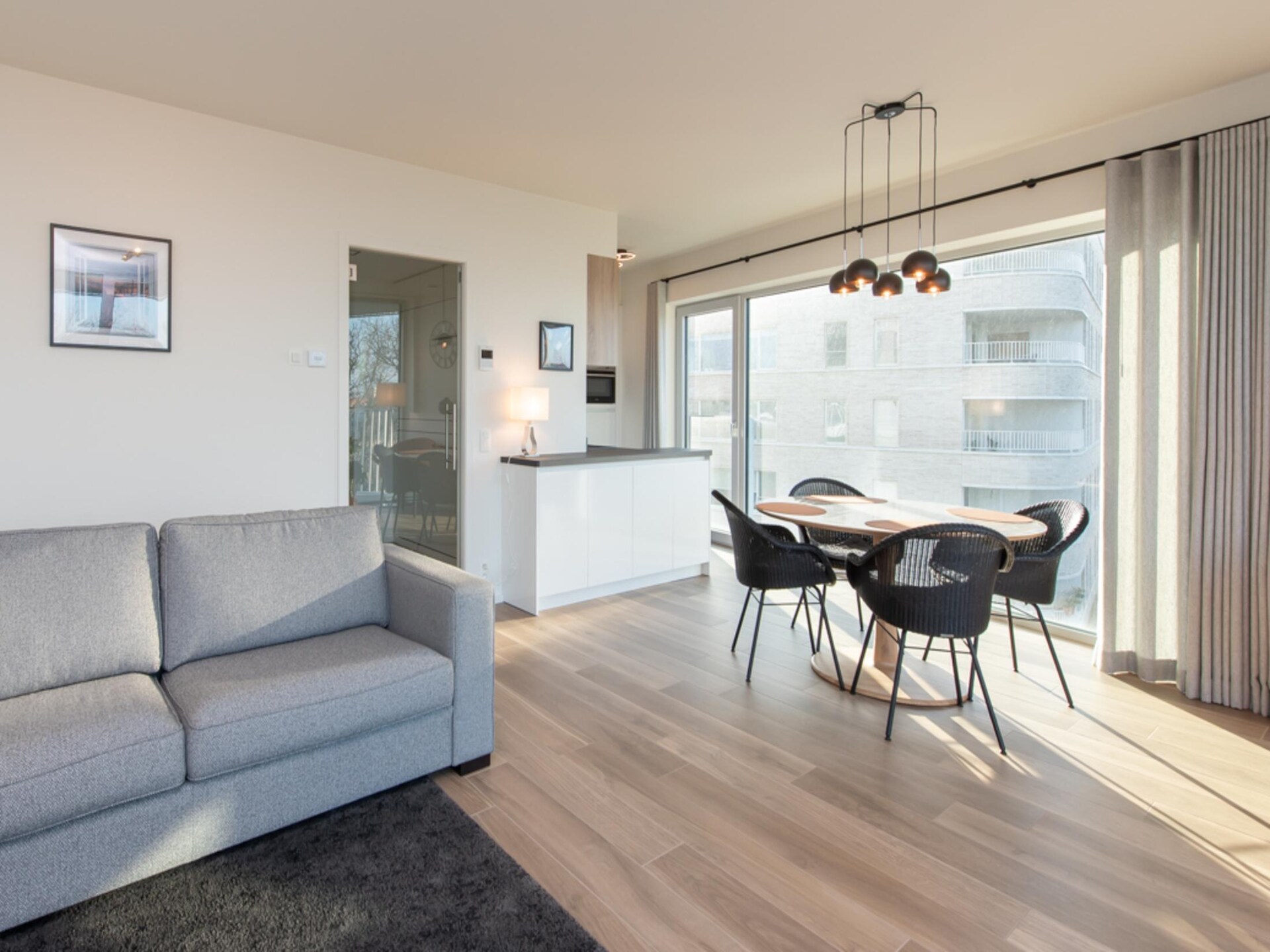 Modern appartement in Bredene met uniek uitzicht op de Spuikom - foto 9