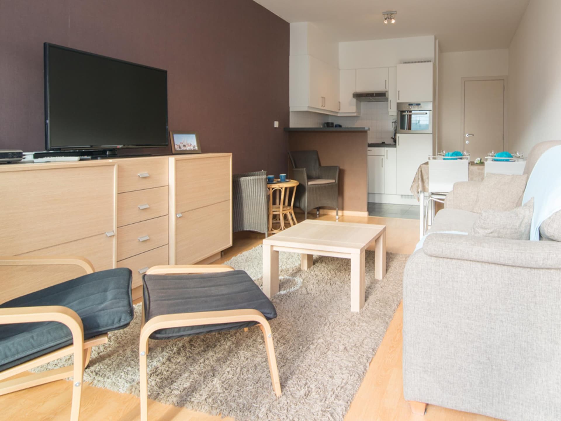 Licht appartement voor 6 personen in Oostende - foto 7