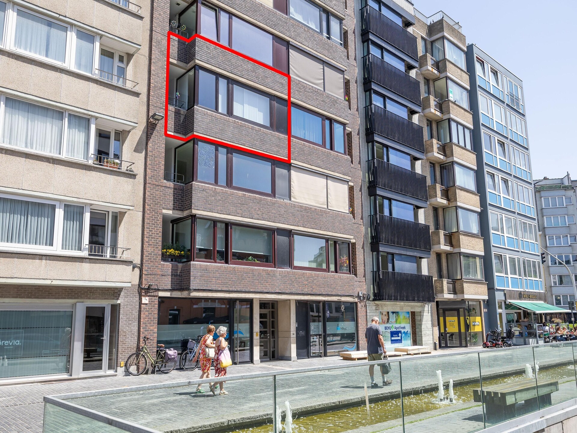 Gerenoveerd 6-persoons appartement met balkons vlakbij strand Oostende - foto 7
