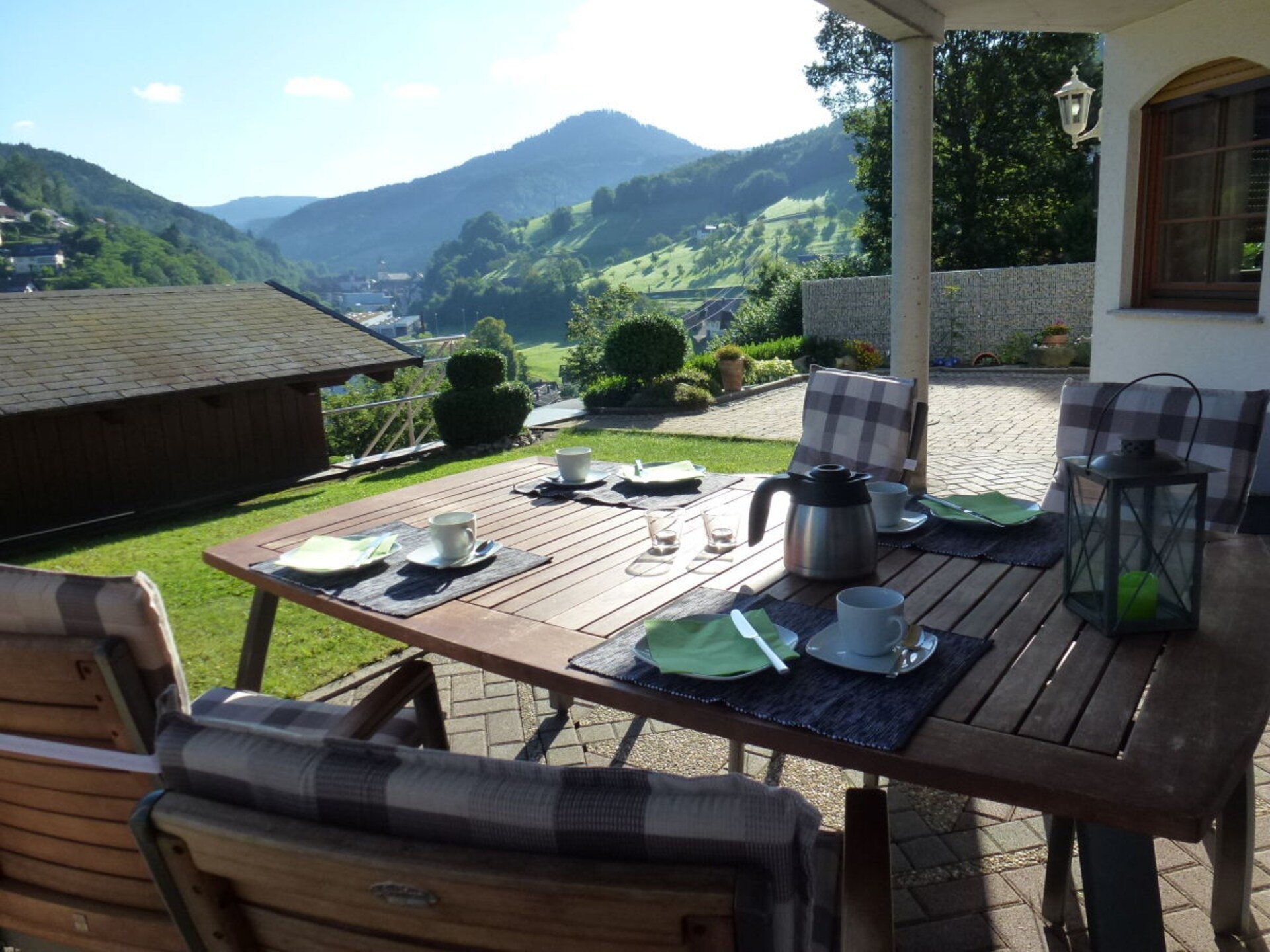 Modern appartement met overdekt terras en ligweide nabij Bad Peterstal - foto 1