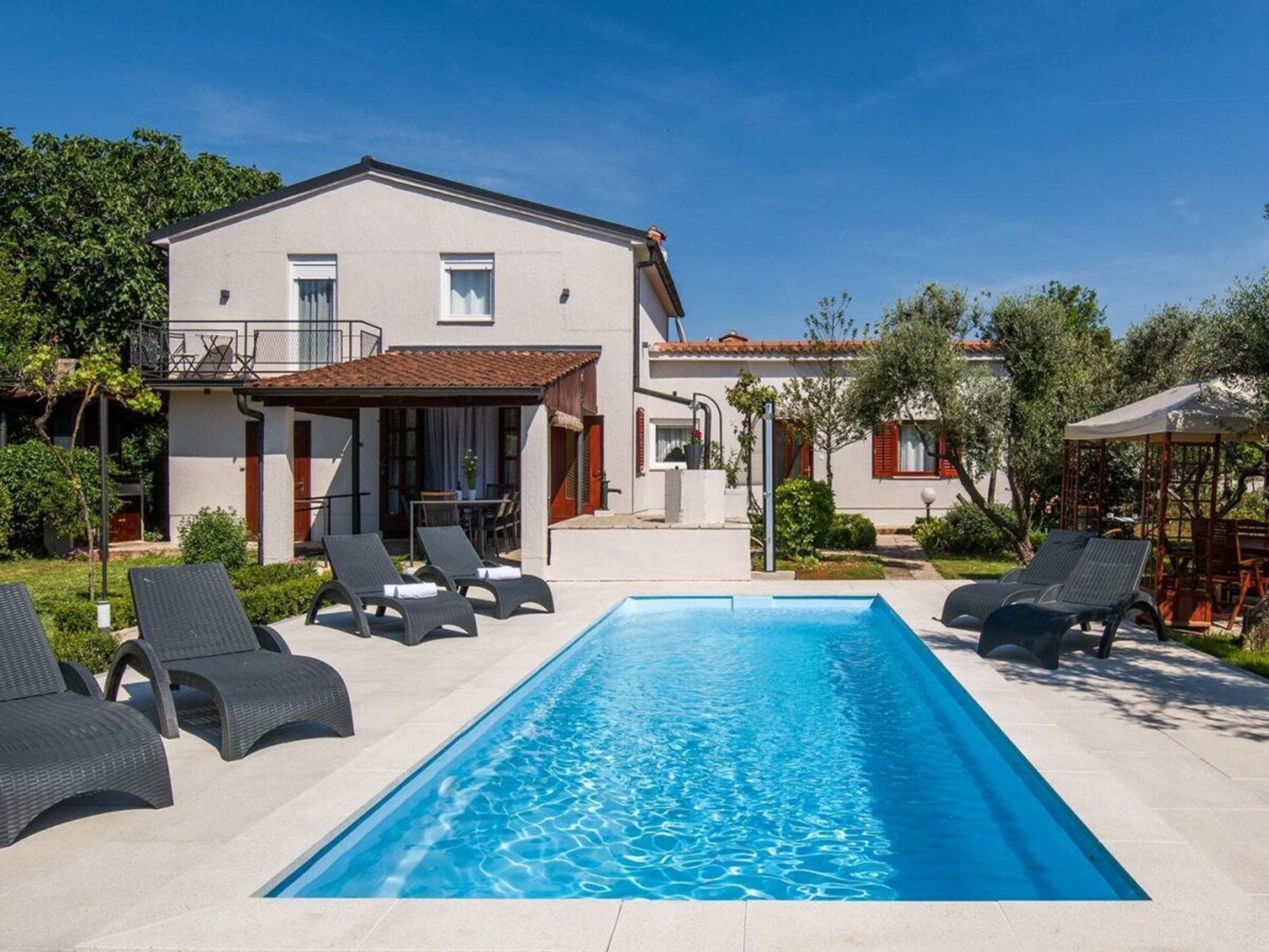 Villa Grace Felice: Ruime villa met privézwembad voor 8 personen in Valbandon - foto 13