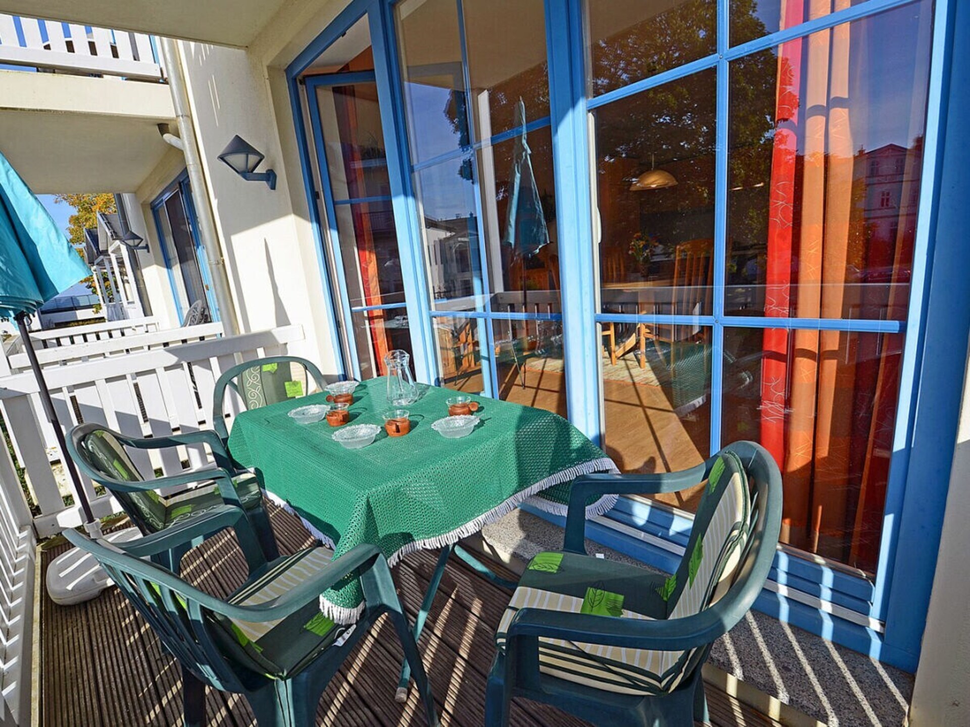 Knus vakantiehuis op 100m van strand in Glowe met balkon op het westen - foto 2