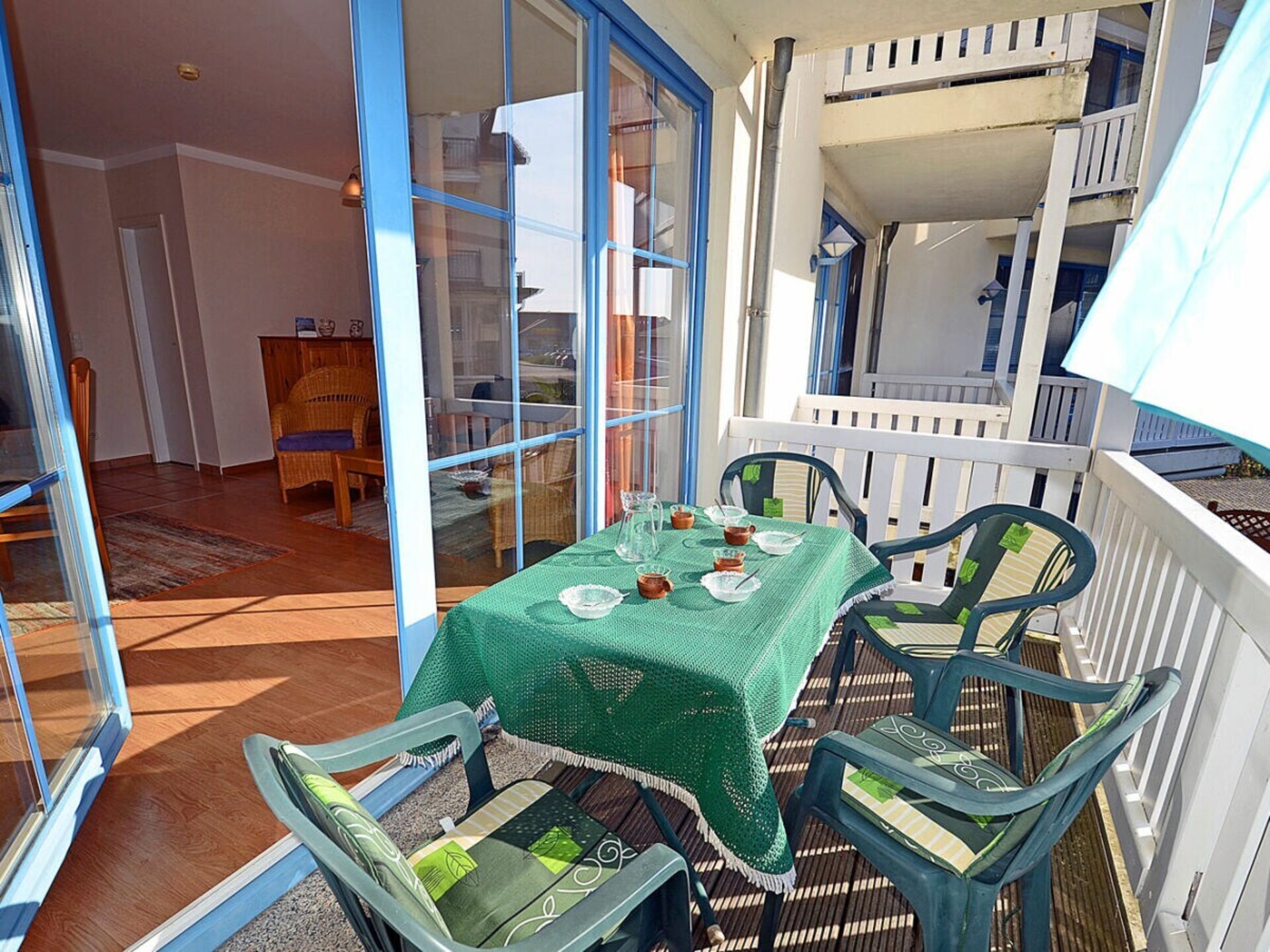 Knus vakantiehuis op 100m van strand in Glowe met balkon op het westen - foto 3
