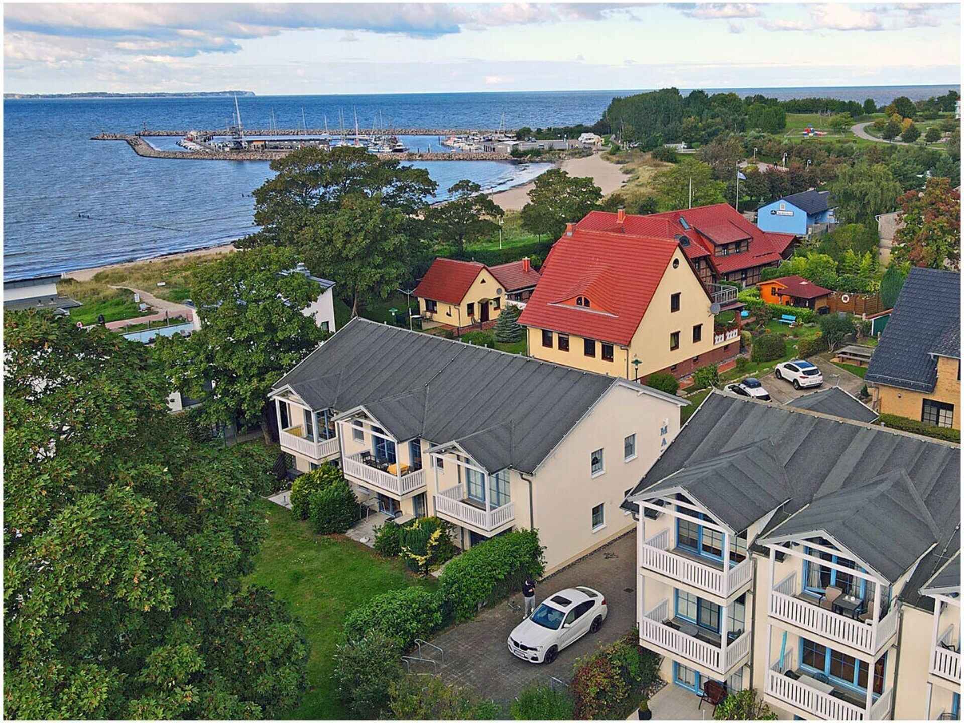 Knus vakantiehuis op 100m van strand in Glowe met balkon op het westen - foto 4