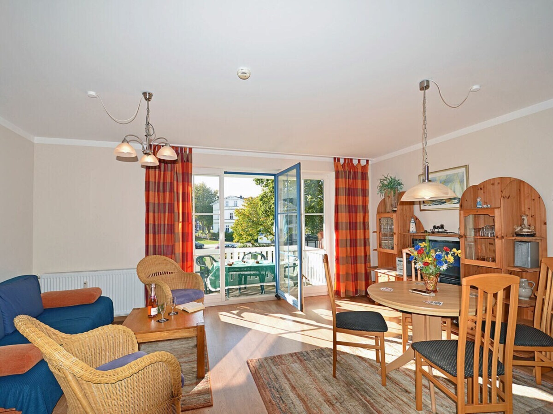 Knus vakantiehuis op 100m van strand in Glowe met balkon op het westen - foto 9