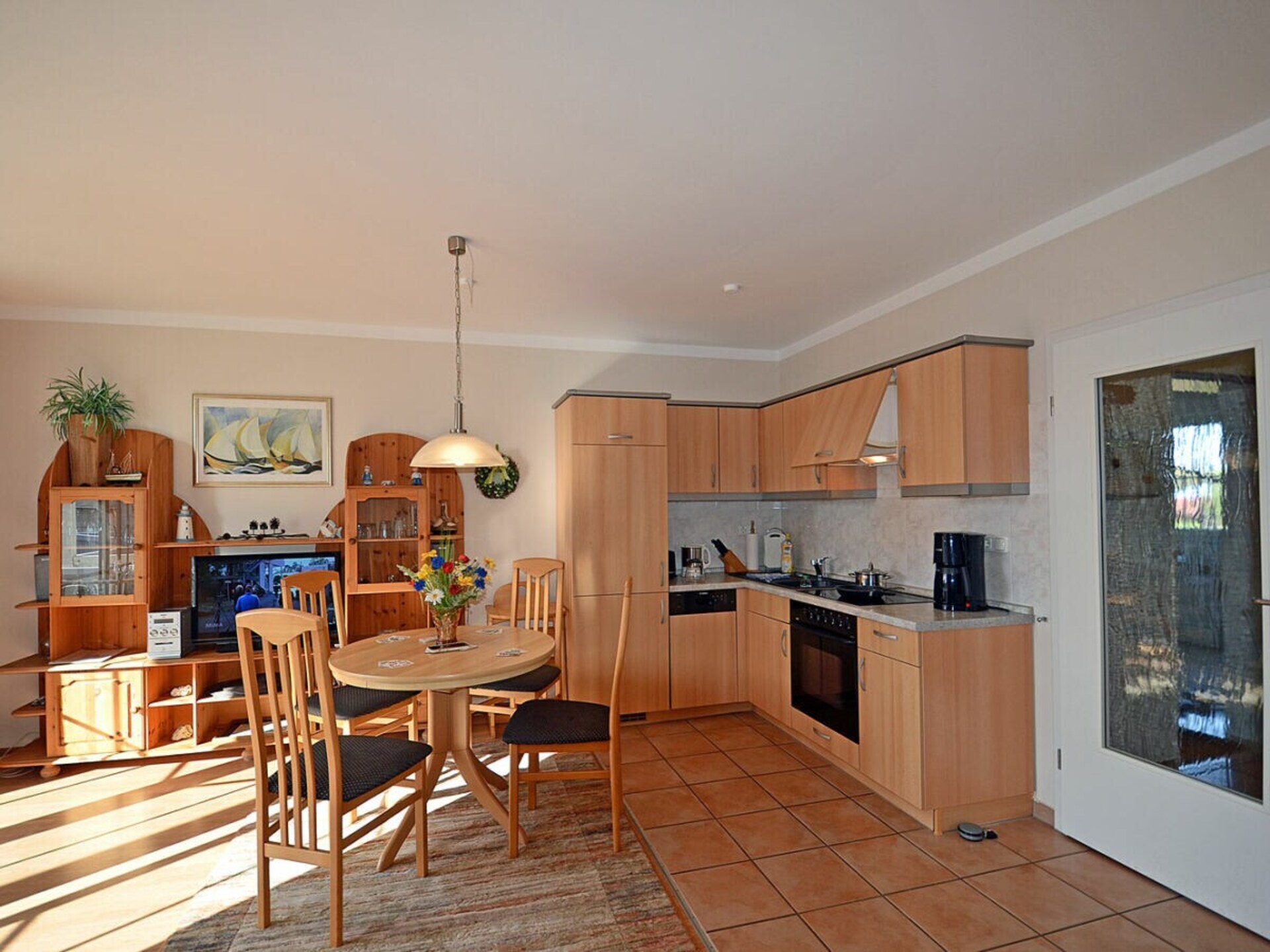 Knus vakantiehuis op 100m van strand in Glowe met balkon op het westen - foto 10