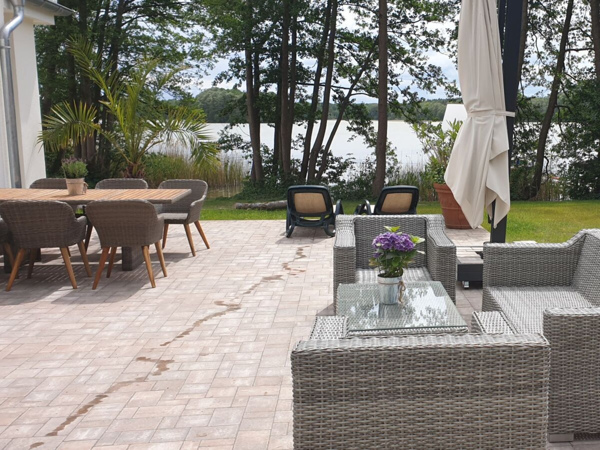 Luxe villa aan Großer Lychen-meer met privé sauna en waterrecreatie - foto 10