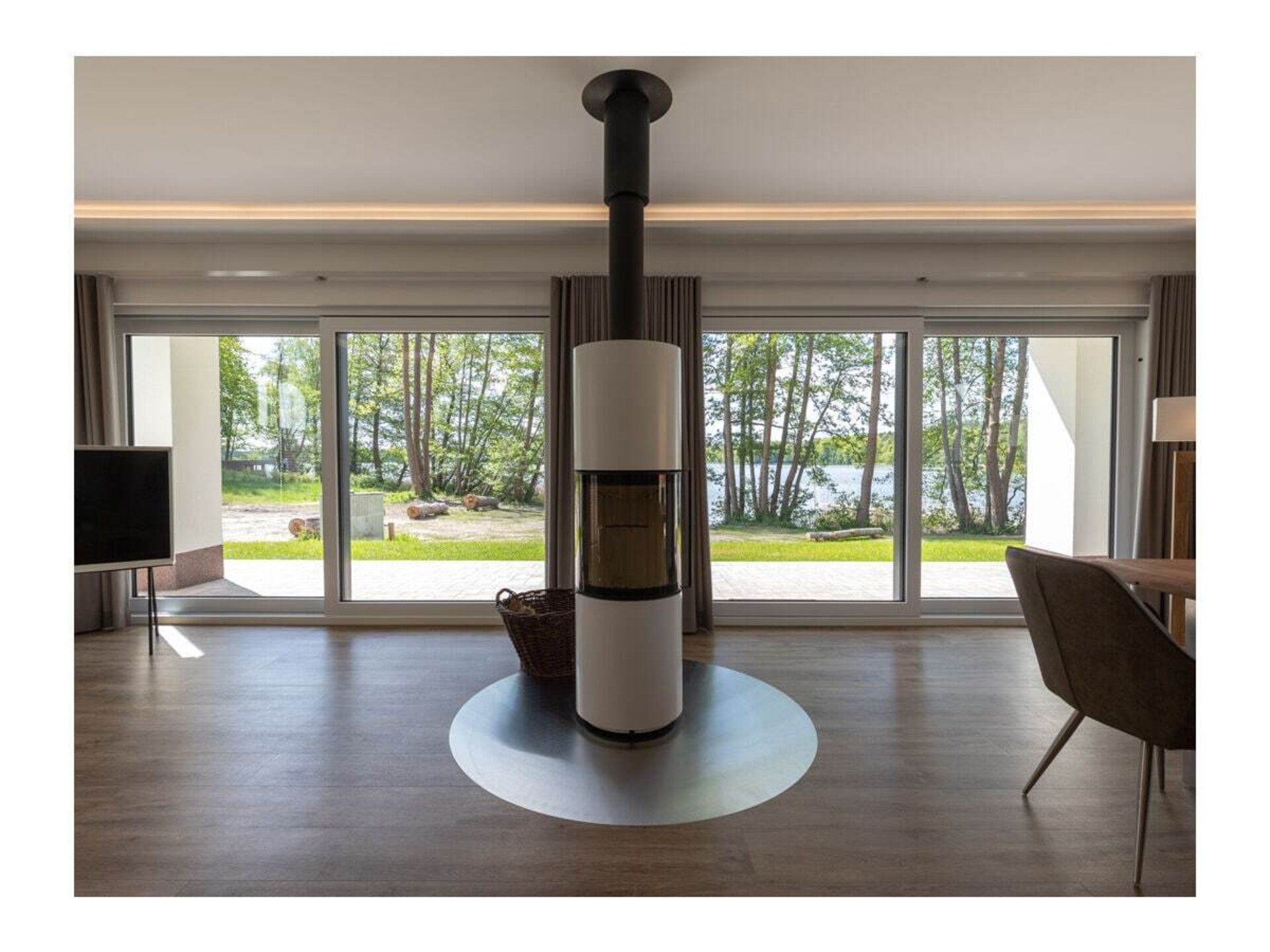 Luxe villa aan Großer Lychen-meer met privé sauna en waterrecreatie - foto 20