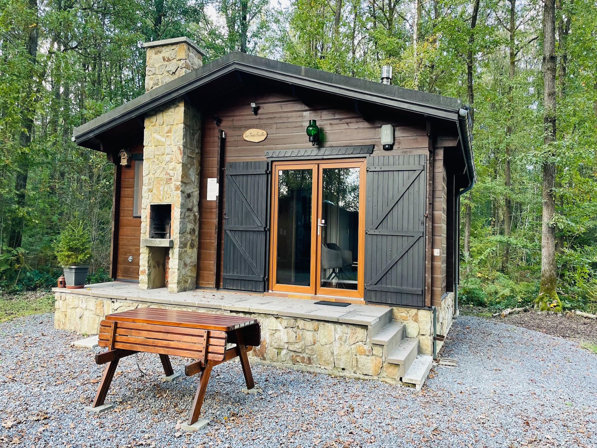 Gezellig houtkachel-chalet voor 4 personen in Viroinval - foto 6