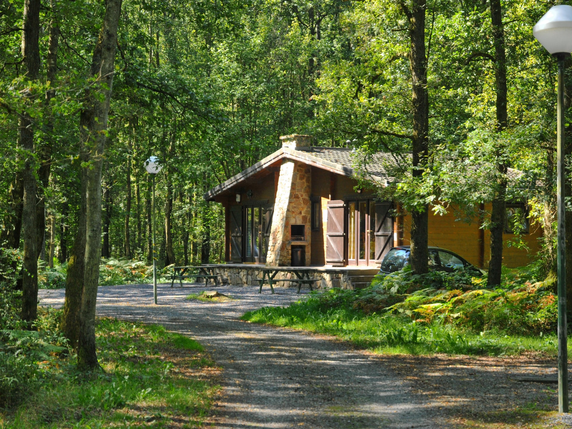 6-persoons chalet met houtkachel en loungebed in Viroinval - foto 5