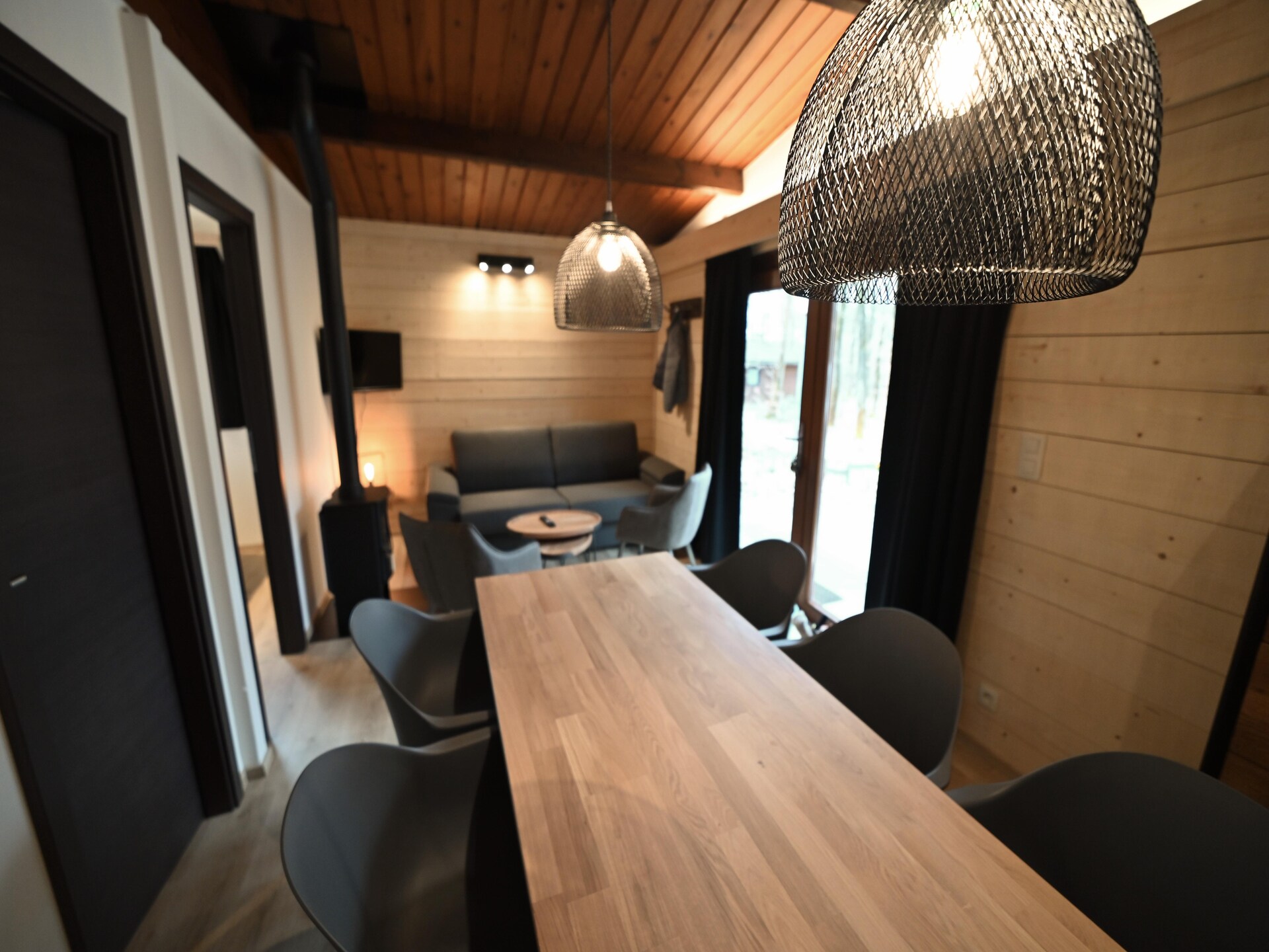 6-persoons chalet met houtkachel en loungebed in Viroinval - foto 2