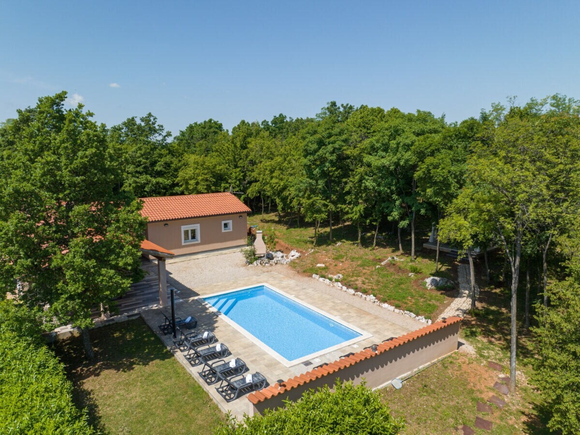 Villa St. Nikola: Ruim vakantiehuis voor 10 personen op 9400m² privéterrein - foto 48