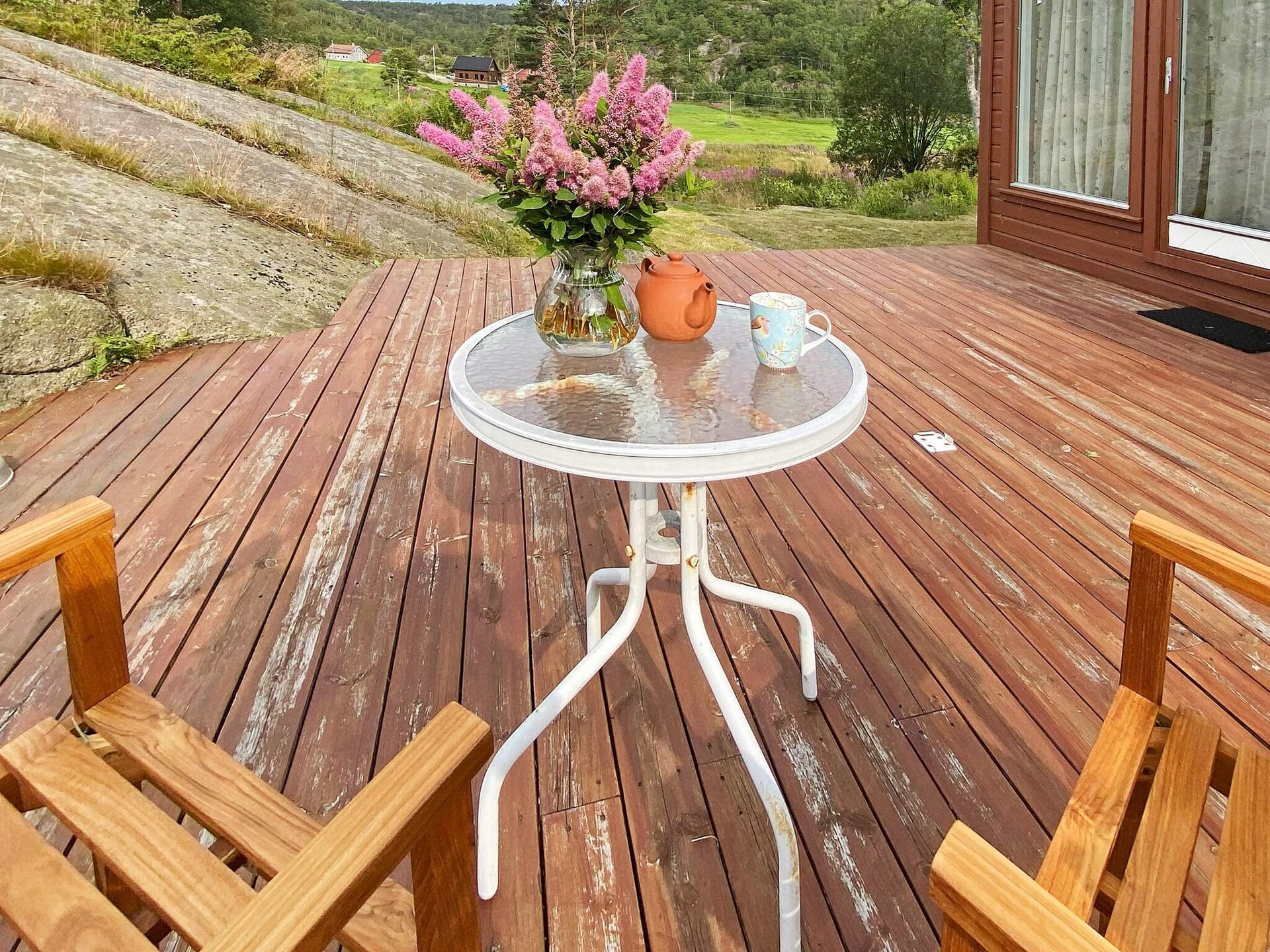 Traditioneel vakantiehuis Beritbu met panoramisch uitzicht bij Lyngdal - foto 2