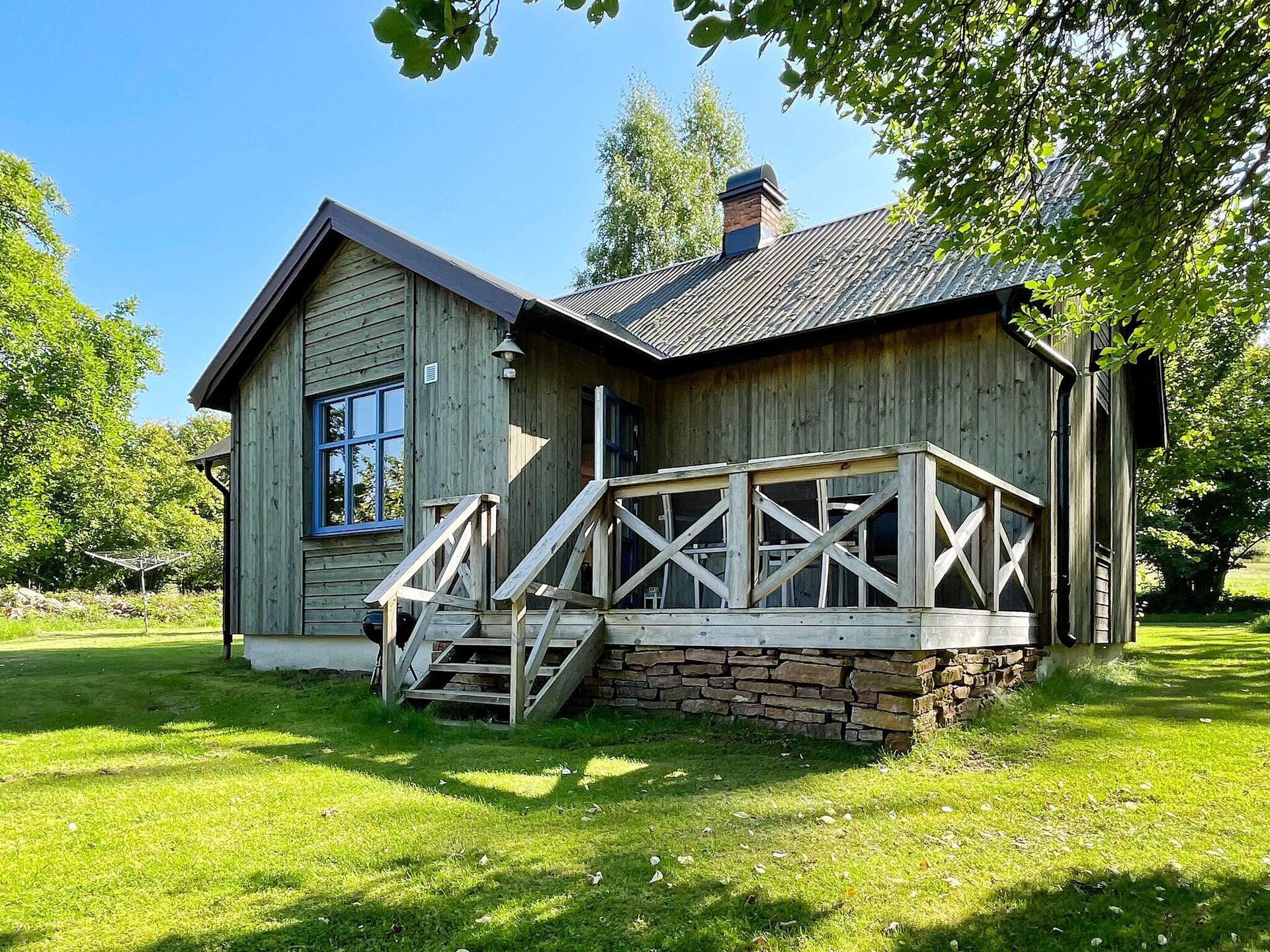 Vrijstaand vakantiehuis aan de golfbaan bij Borgholm, op loopafstand van zee - foto 1
