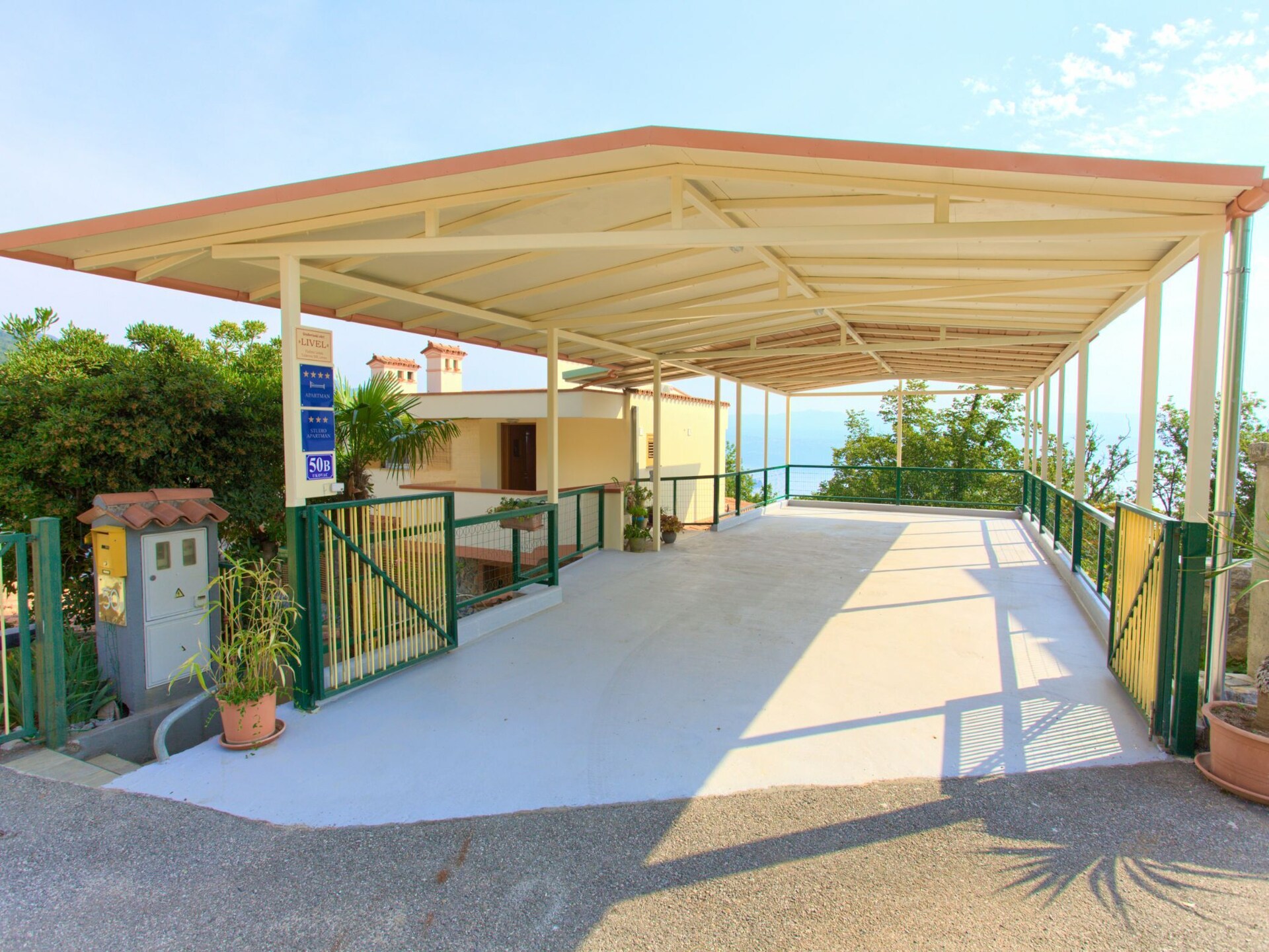 Prachtig appartement in Lovran met balkon en weids uitzicht op zee - foto 12