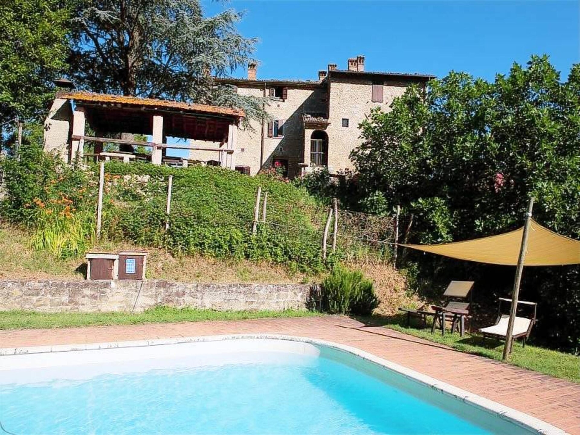 Authentiek Toscaans vakantiehuis met privétuin en panoramisch uitzicht - foto 6