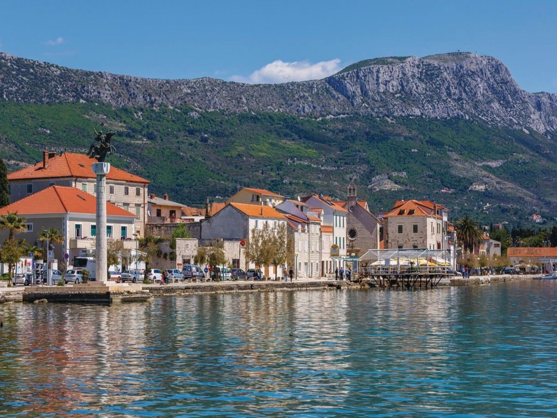 Stijlvol studio-appartement met tuin in Kaštel Novi, vlak bij zee - foto 14