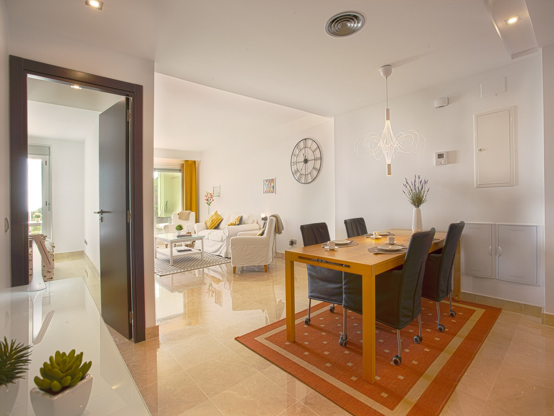 Licht appartement aan de golfbaan in Ojén met gemeenschappelijk zwembad - foto 22