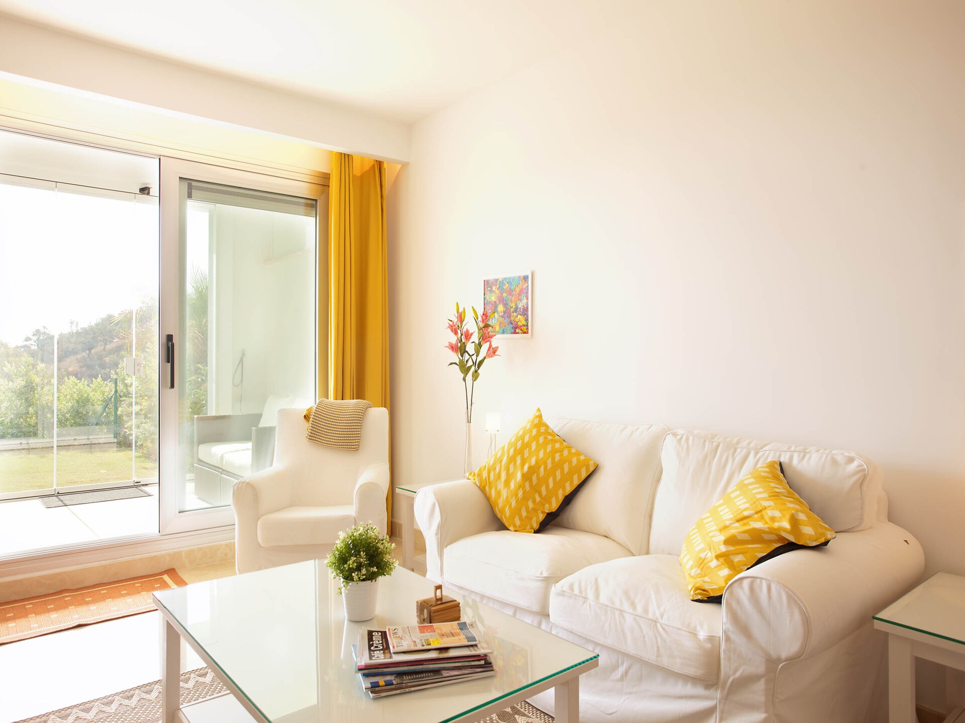 Licht appartement aan de golfbaan in Ojén met gemeenschappelijk zwembad - foto 19