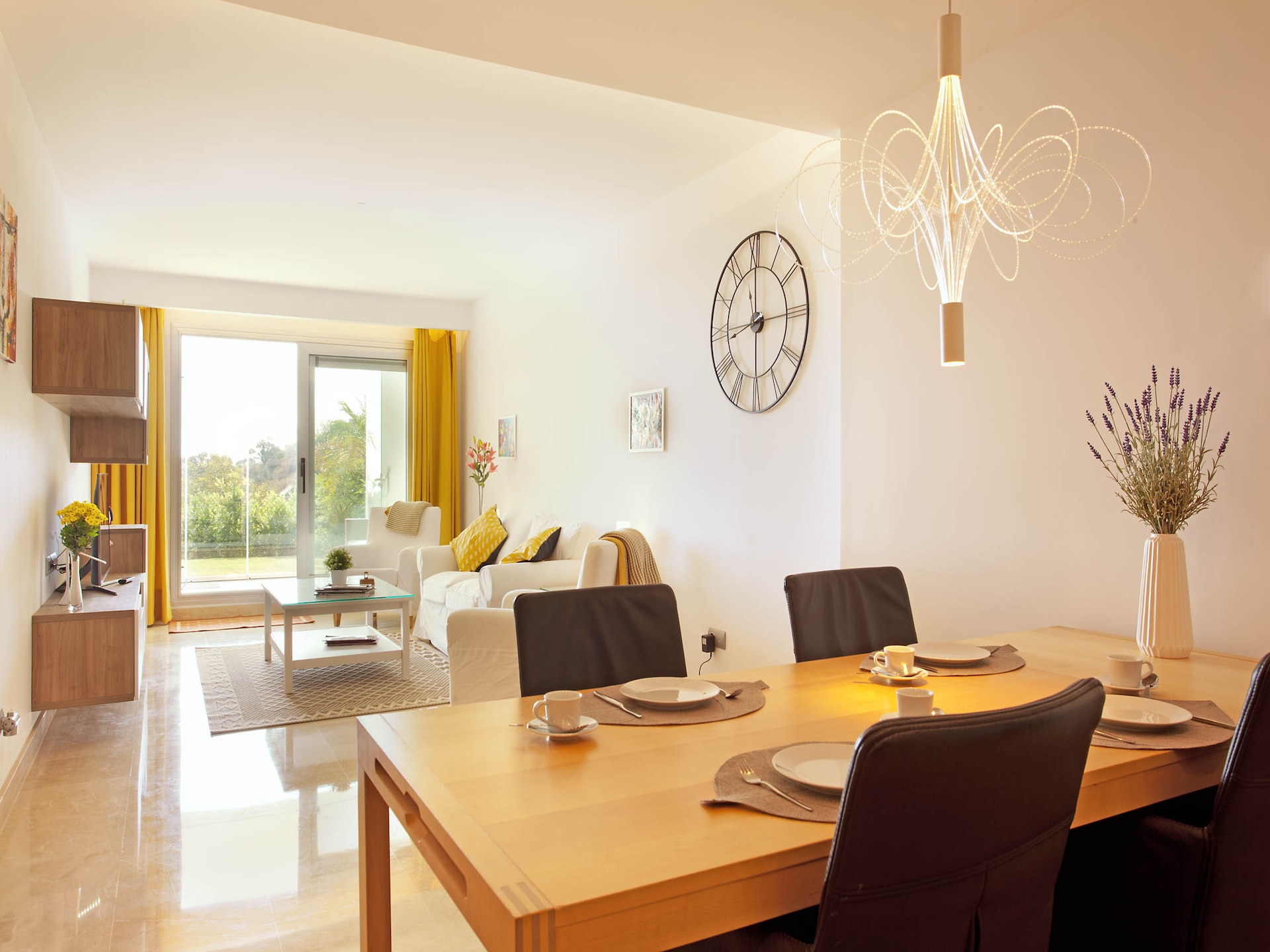 Licht appartement aan de golfbaan in Ojén met gemeenschappelijk zwembad - foto 20