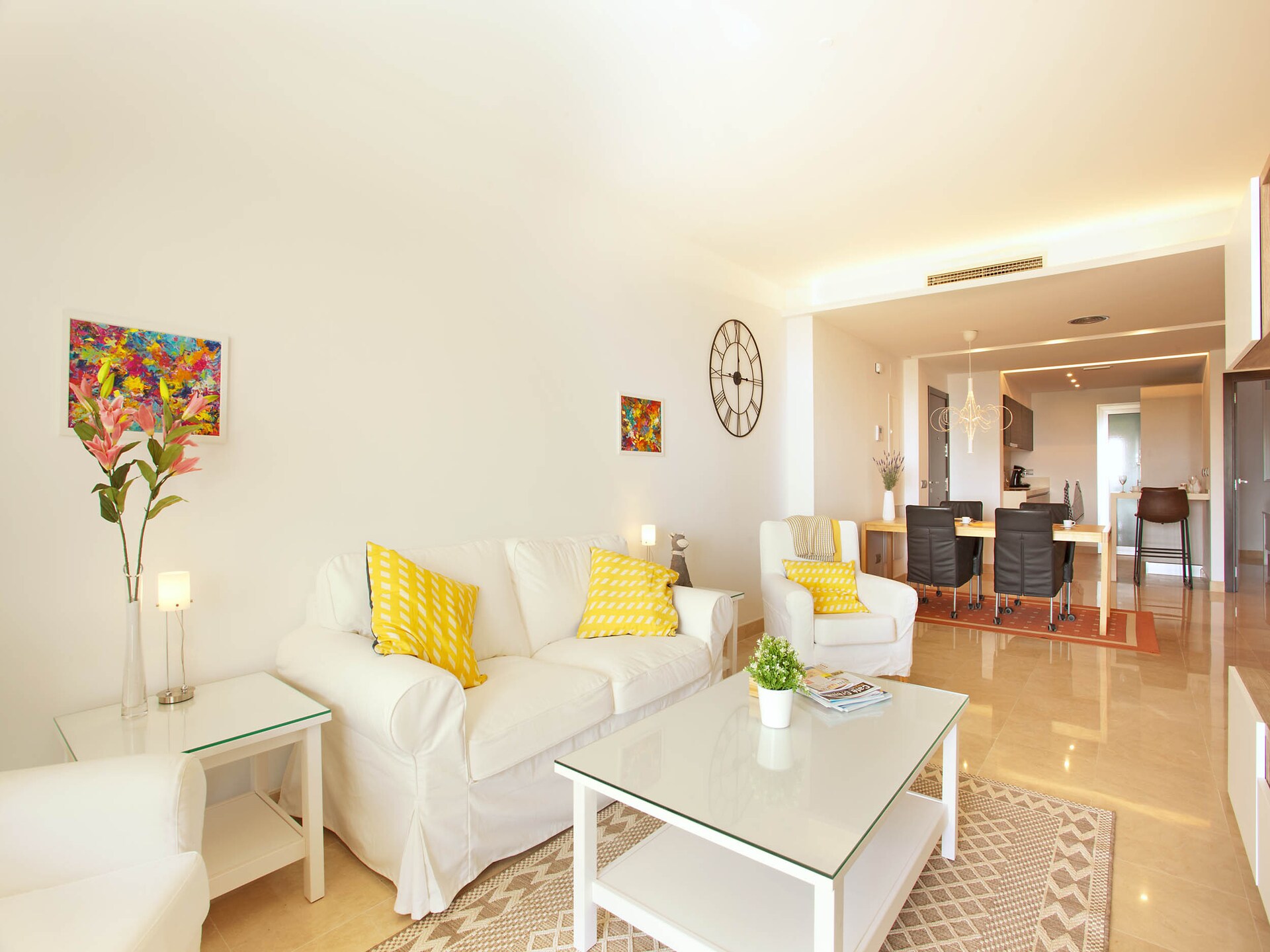Licht appartement aan de golfbaan in Ojén met gemeenschappelijk zwembad - foto 21