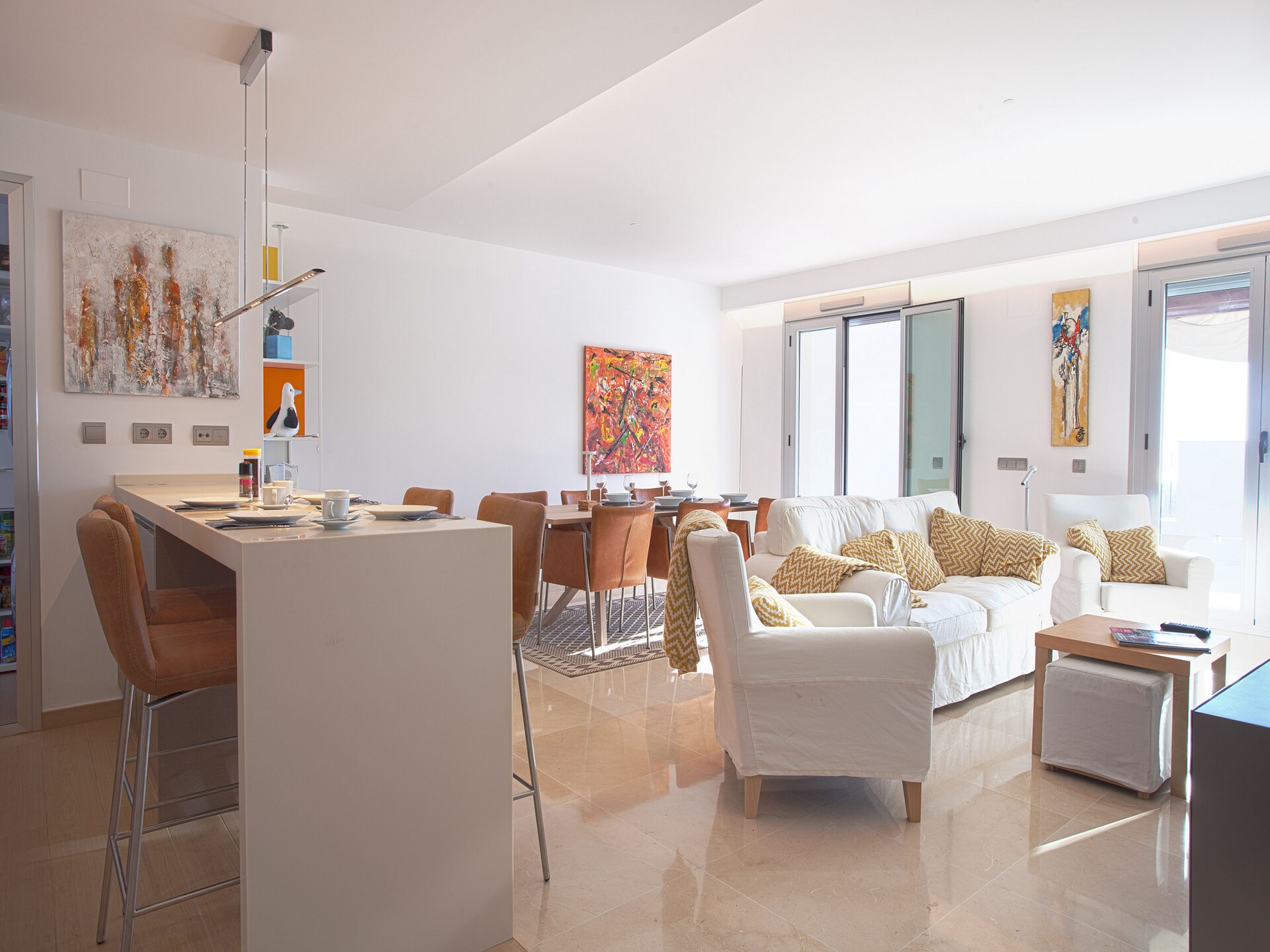 Luxe appartement aan golfbaan Ojén met zwembad, 7 km van strand - foto 8