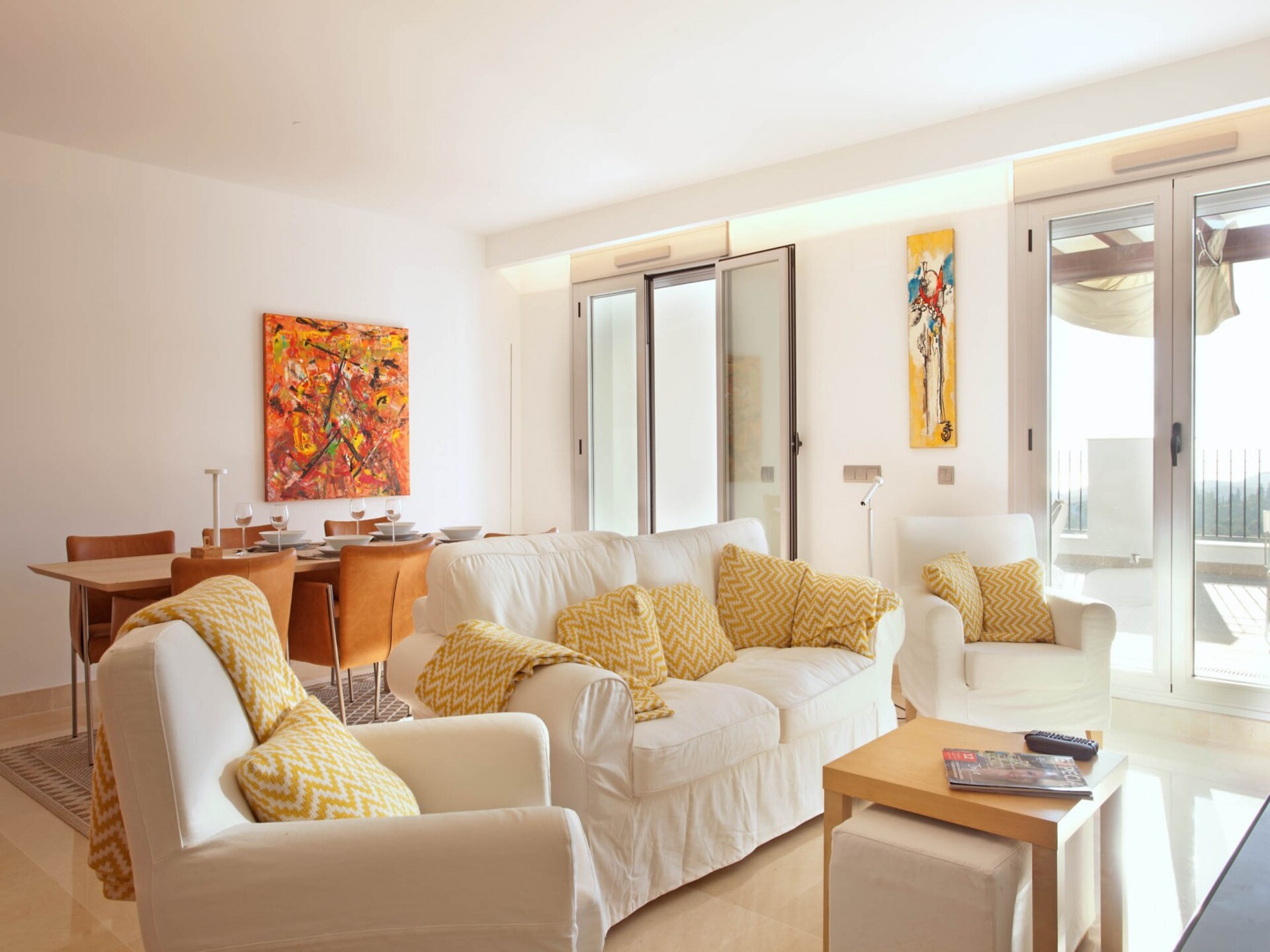 Luxe appartement aan golfbaan Ojén met zwembad, 7 km van strand - foto 2