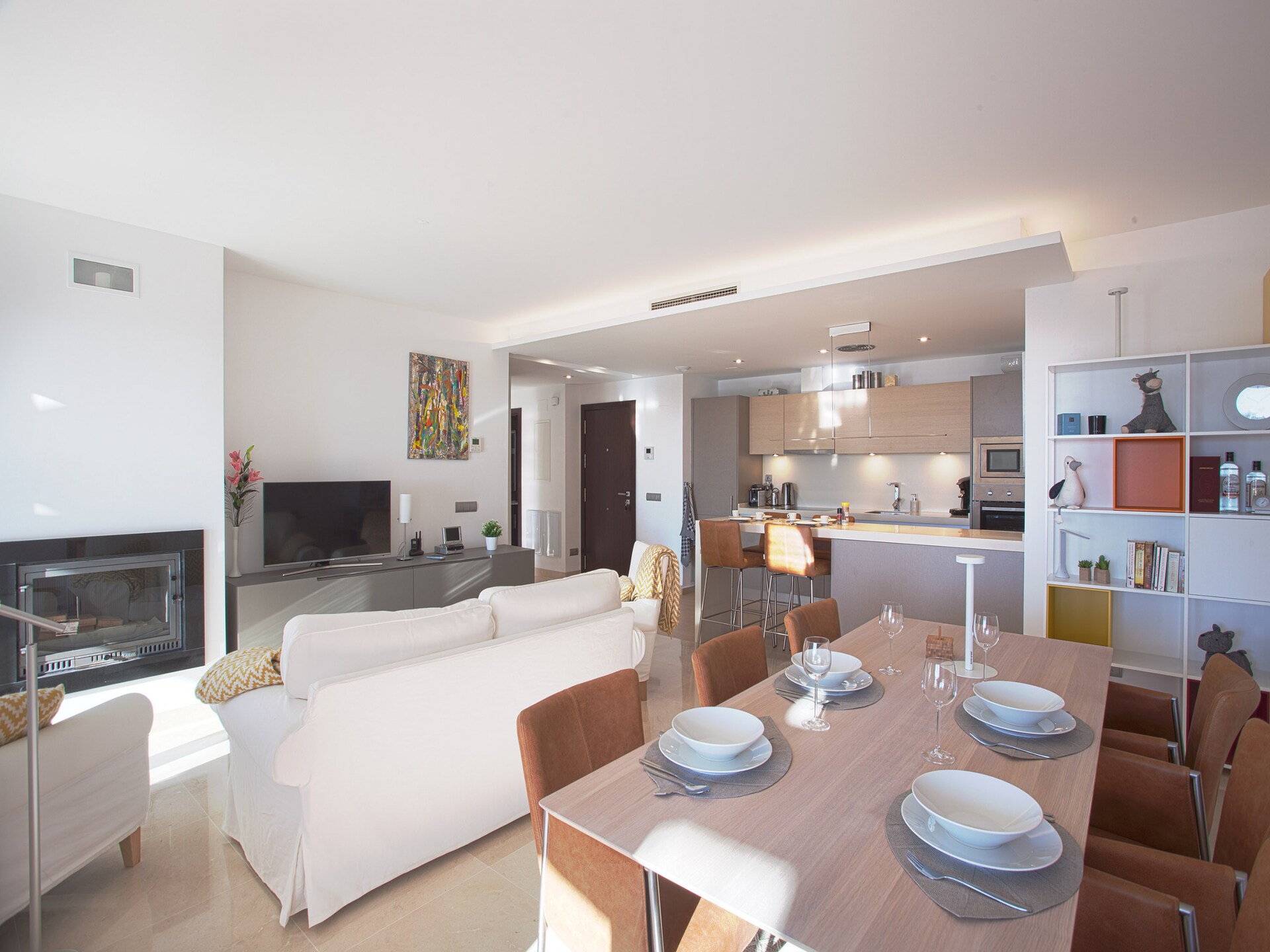 Luxe appartement aan golfbaan Ojén met zwembad, 7 km van strand - foto 12