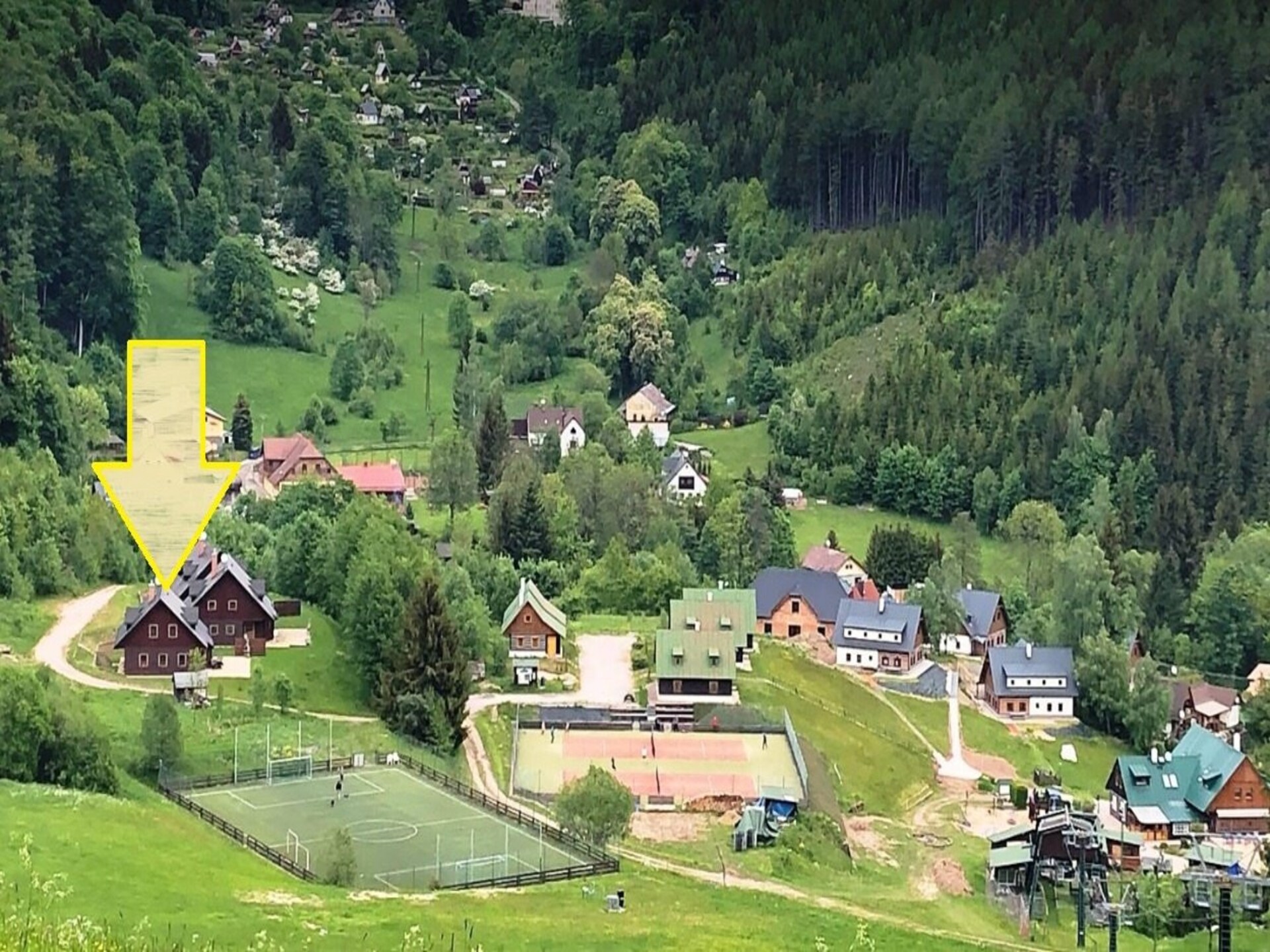 Cottage Zacler: Luxe villa aan de piste voor 10 personen in het Reuzengebergte - foto 26