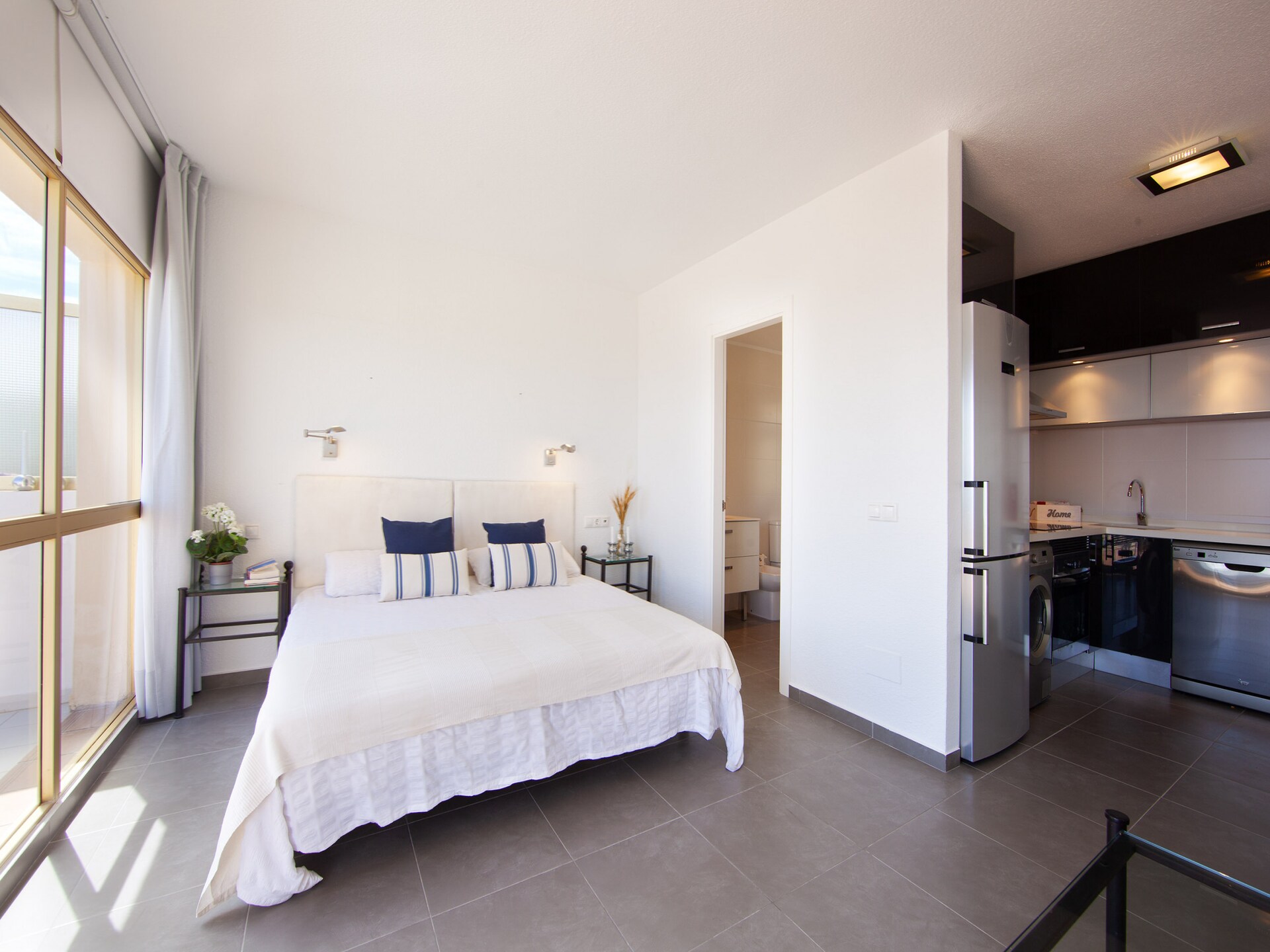 Sfeervolle golfstudio op 80 meter van het strand in Marbella - foto 16