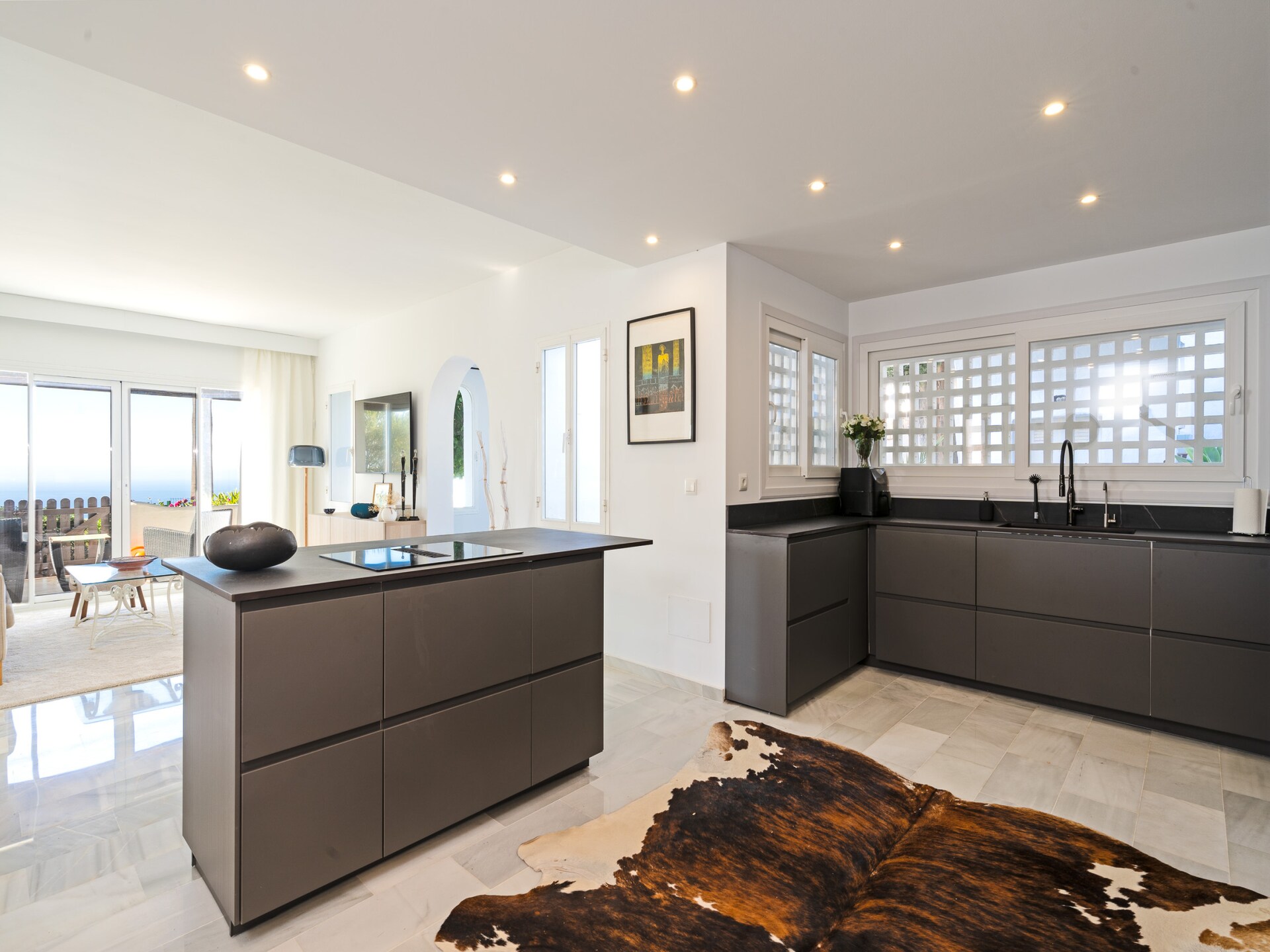 Licht appartement aan de golfbaan met gemeenschappelijk zwembad in Ojén - foto 16