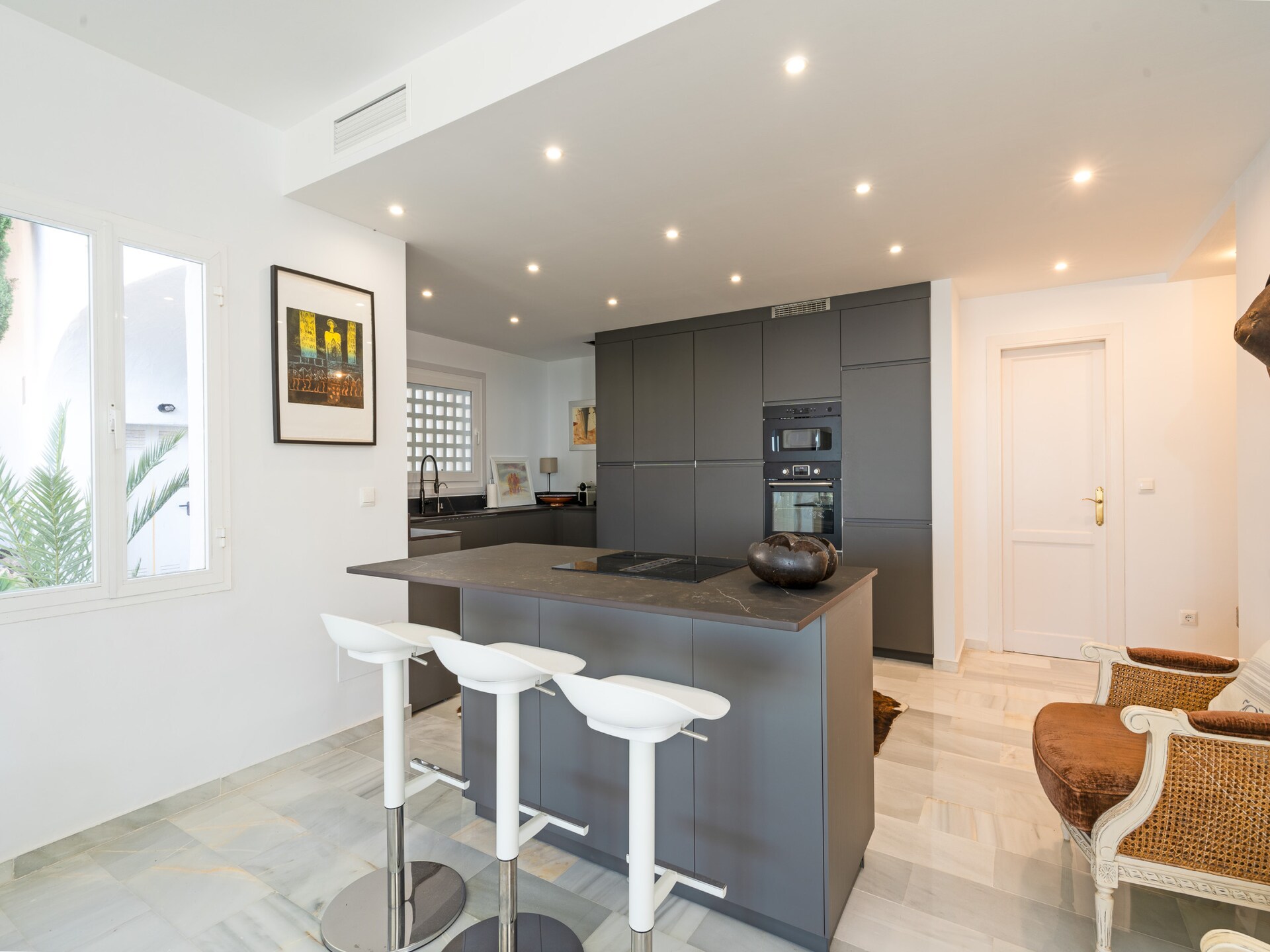 Licht appartement aan de golfbaan met gemeenschappelijk zwembad in Ojén - foto 5