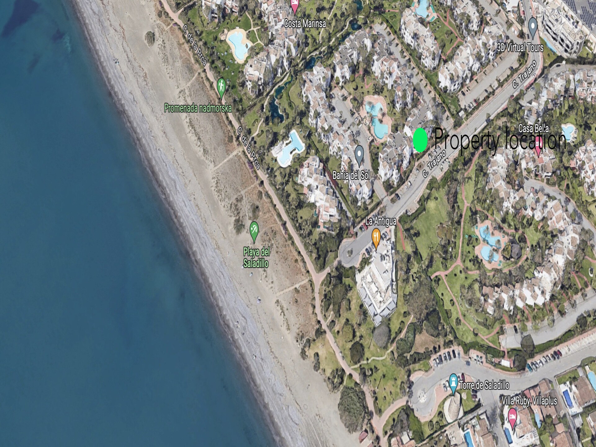 Knus appartement aan de golfbaan in Estepona, strand op 80 meter - foto 38