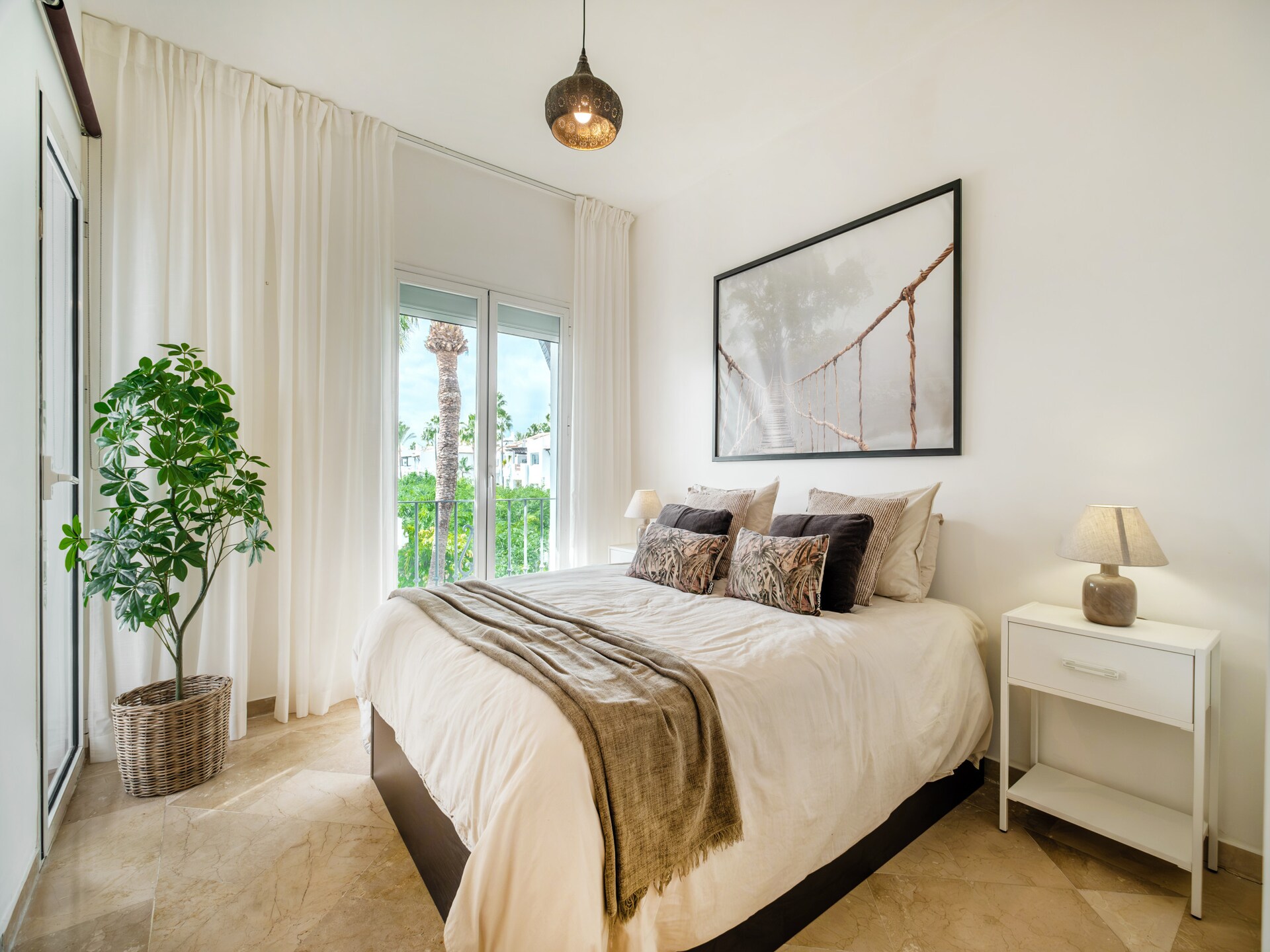 Knus appartement aan de golfbaan in Estepona, strand op 80 meter - foto 3