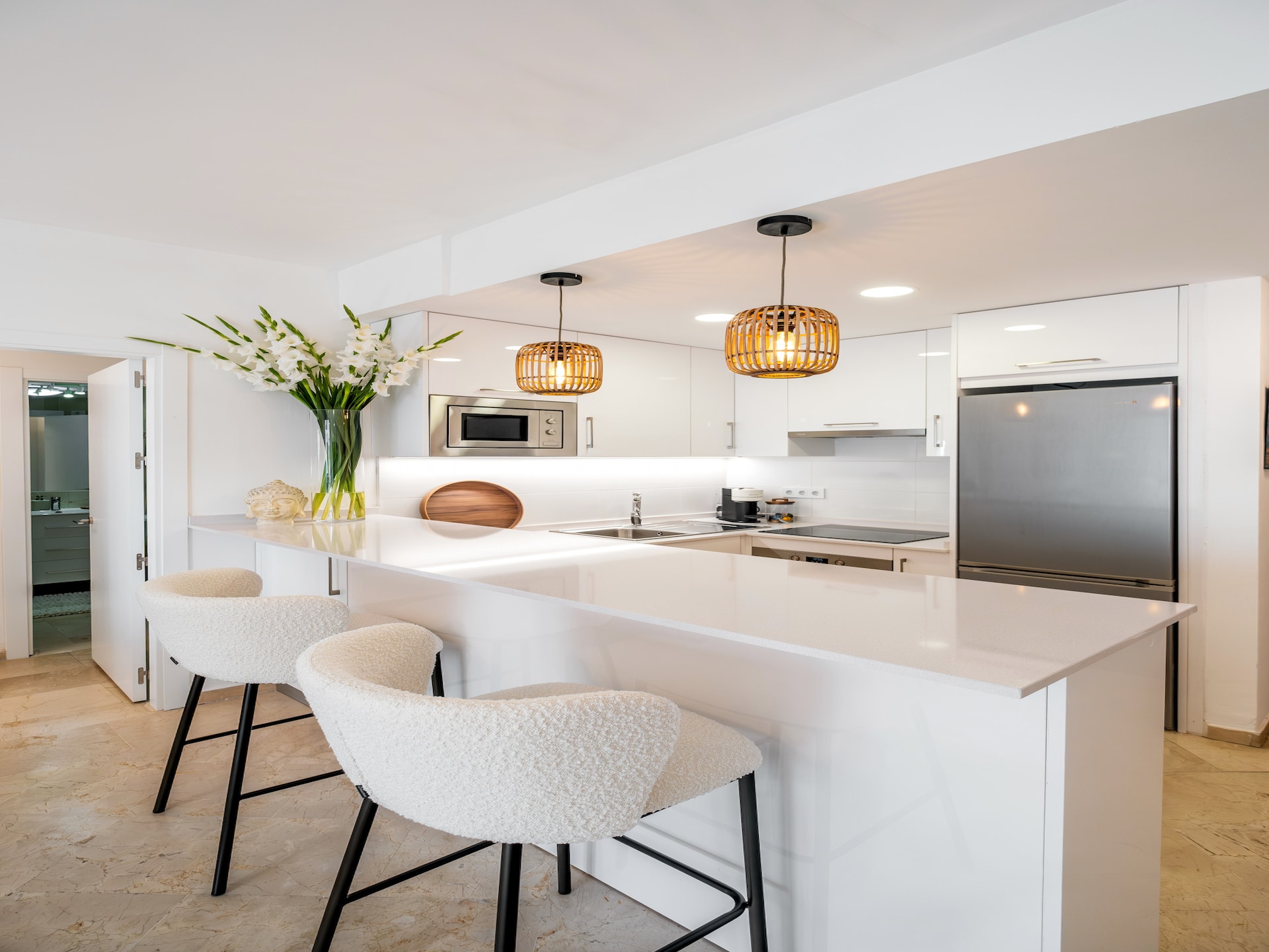 Knus appartement aan de golfbaan in Estepona, strand op 80 meter - foto 12