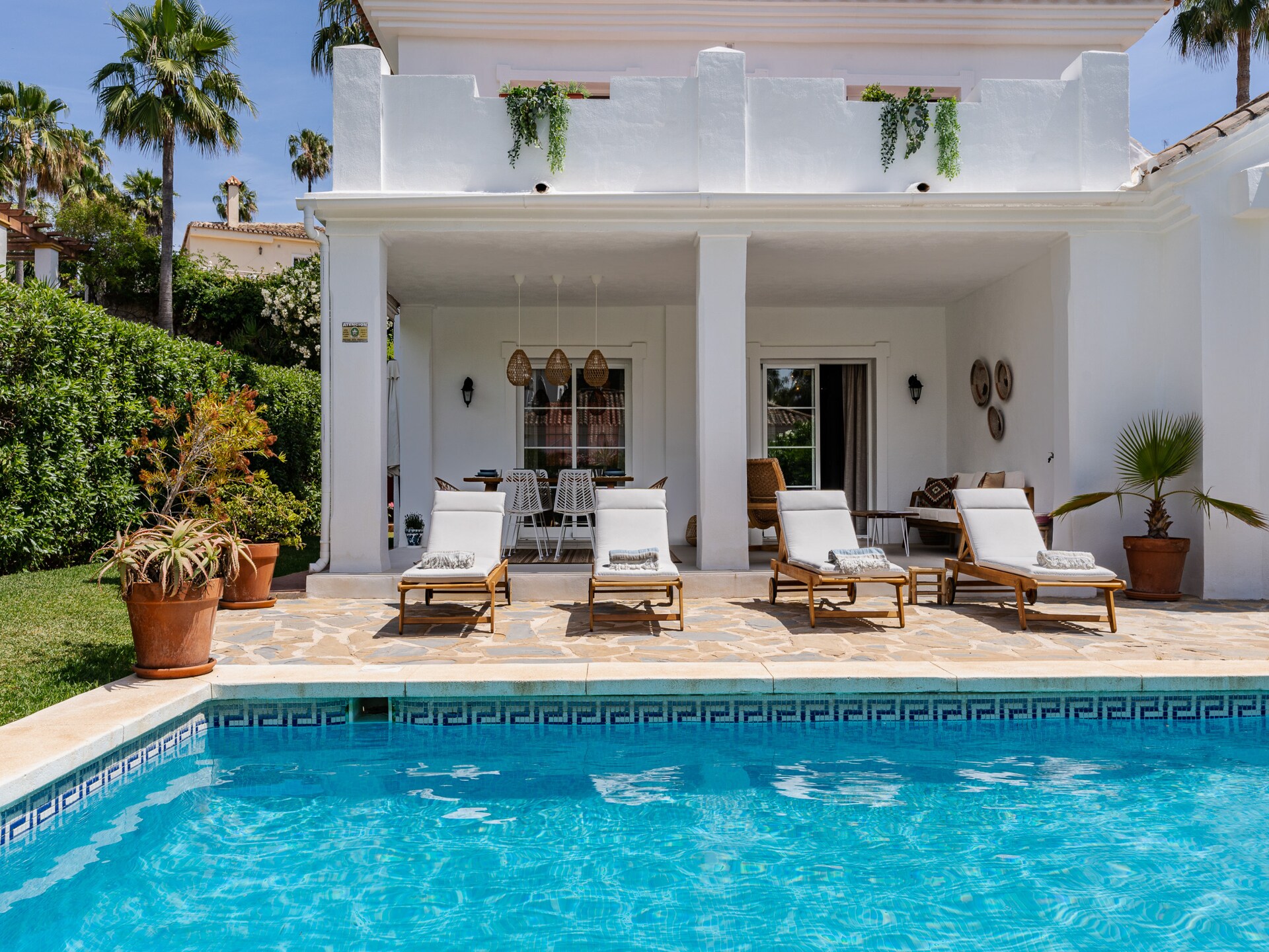 Villa Elisana: Ruim familieverblijf met tuin in Mijas Costa - foto 1