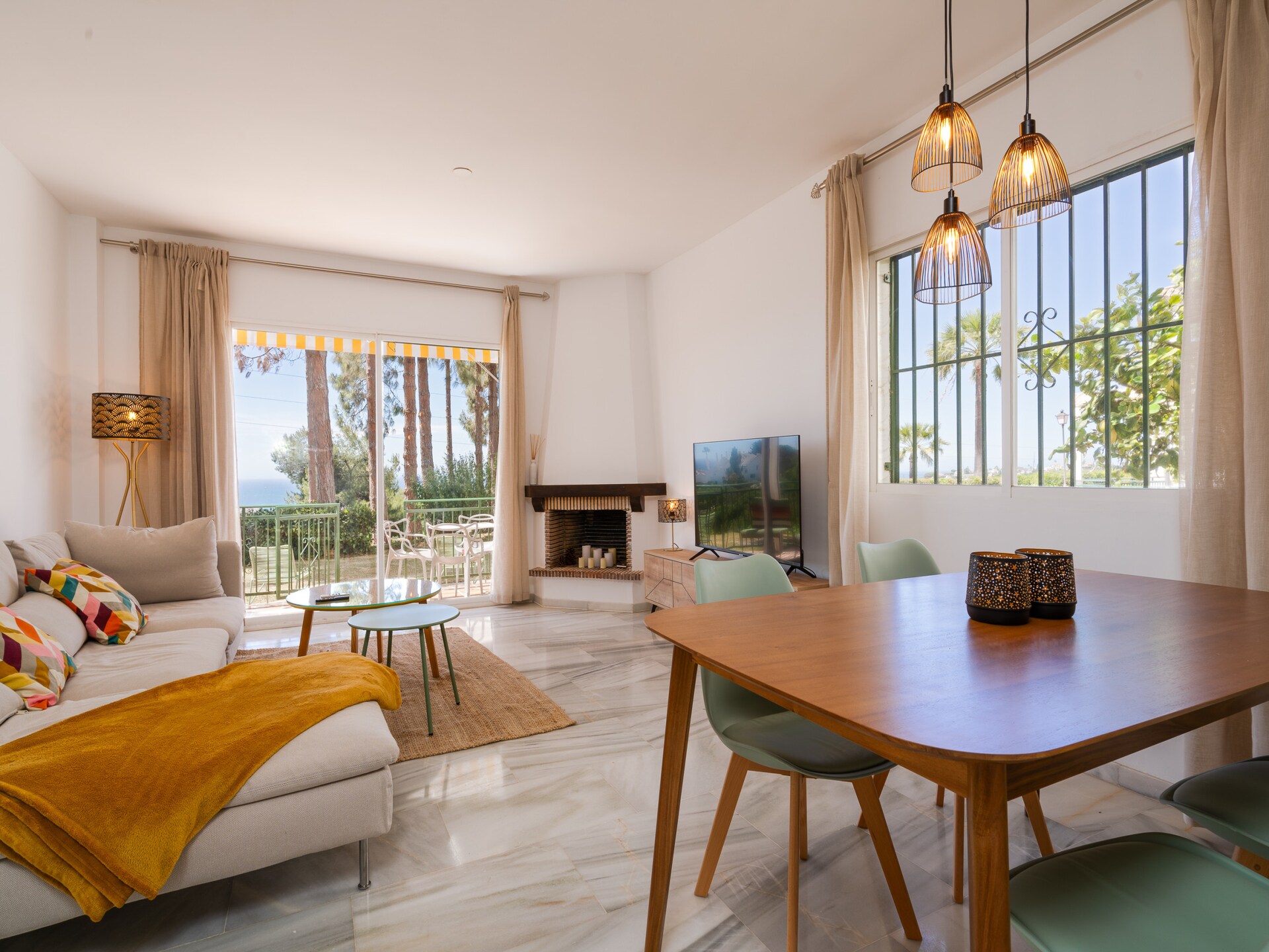 Licht appartement Mirador de Calahonda in Mijas Costa voor 4 personen - foto 10