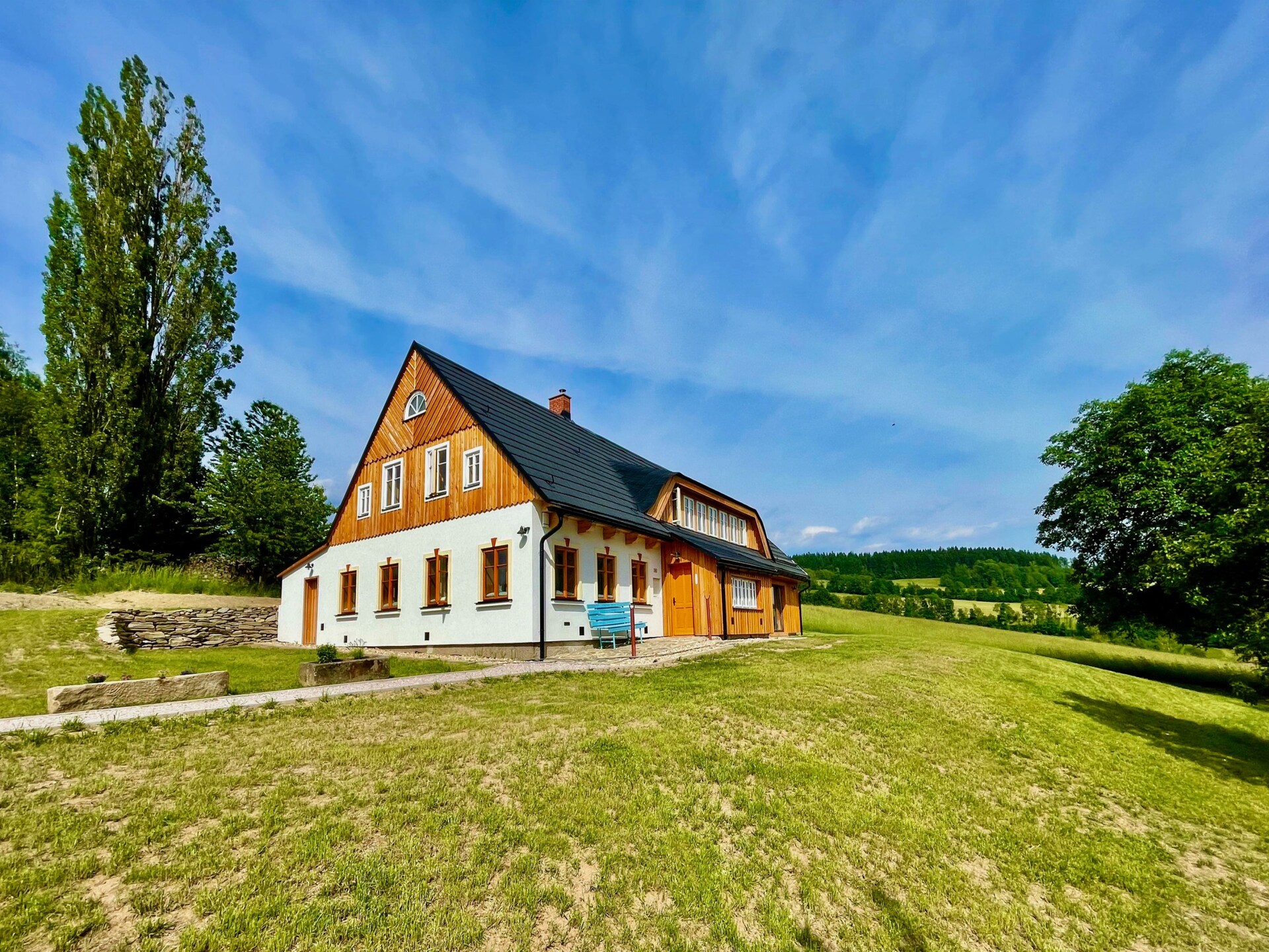 Ruime villa aan golfbaan in Víchová nad Jizerou voor 14 personen - foto 1