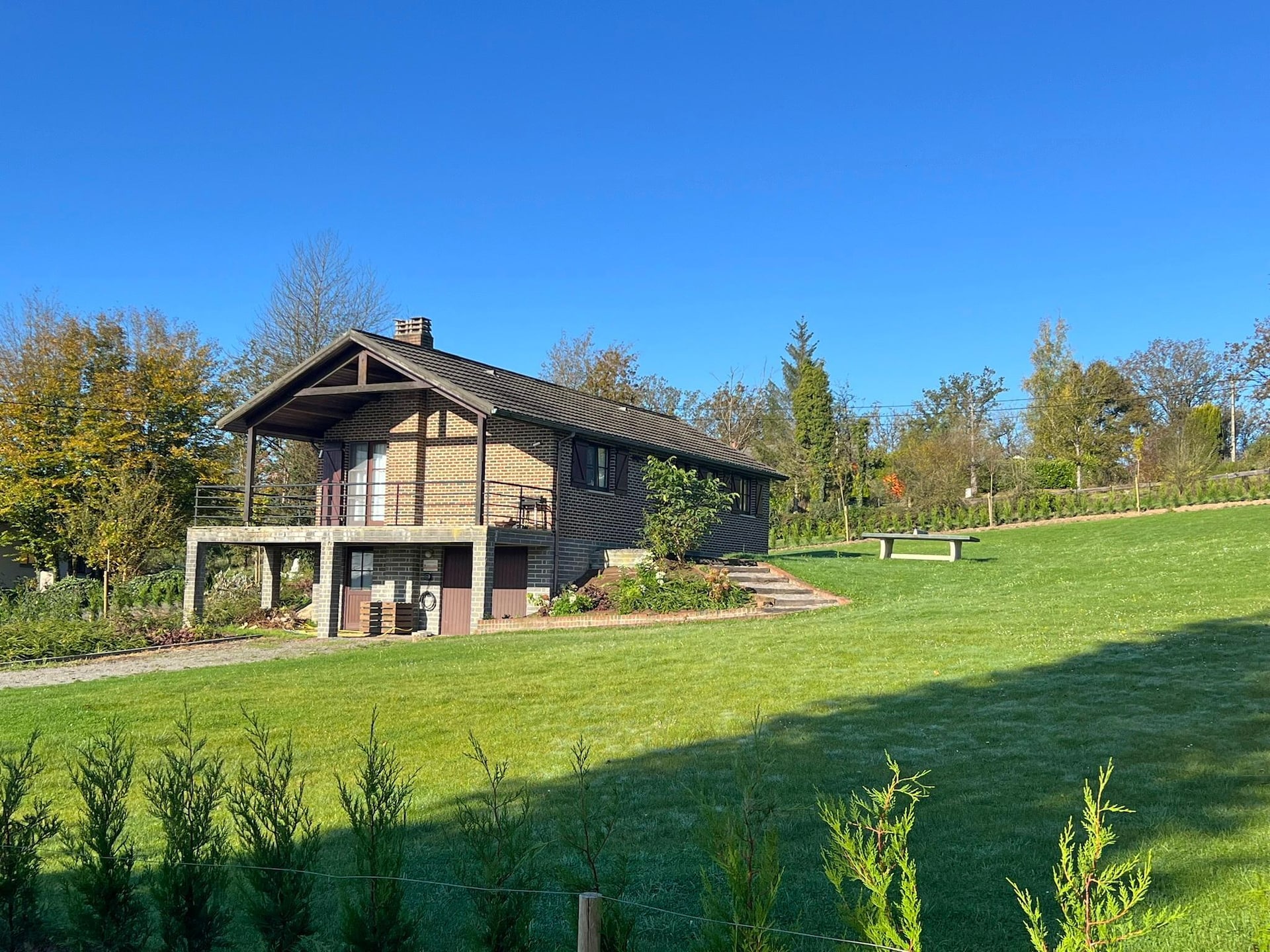148 m² bungalow Pré Vert in Septon met grote tuin - foto 1