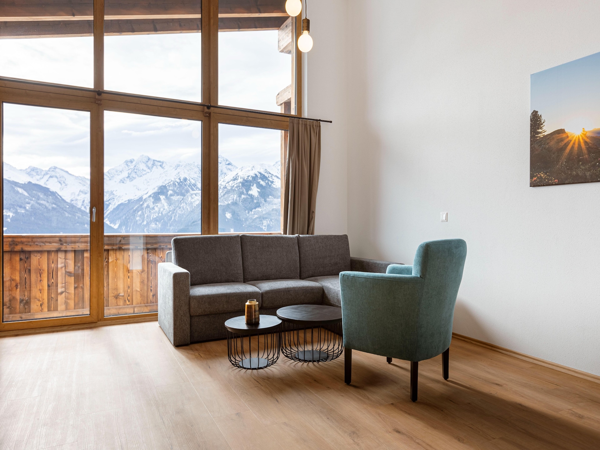 Op 500 m van de piste: Stijlvol appartement in Mittersill voor 6 personen - foto 5
