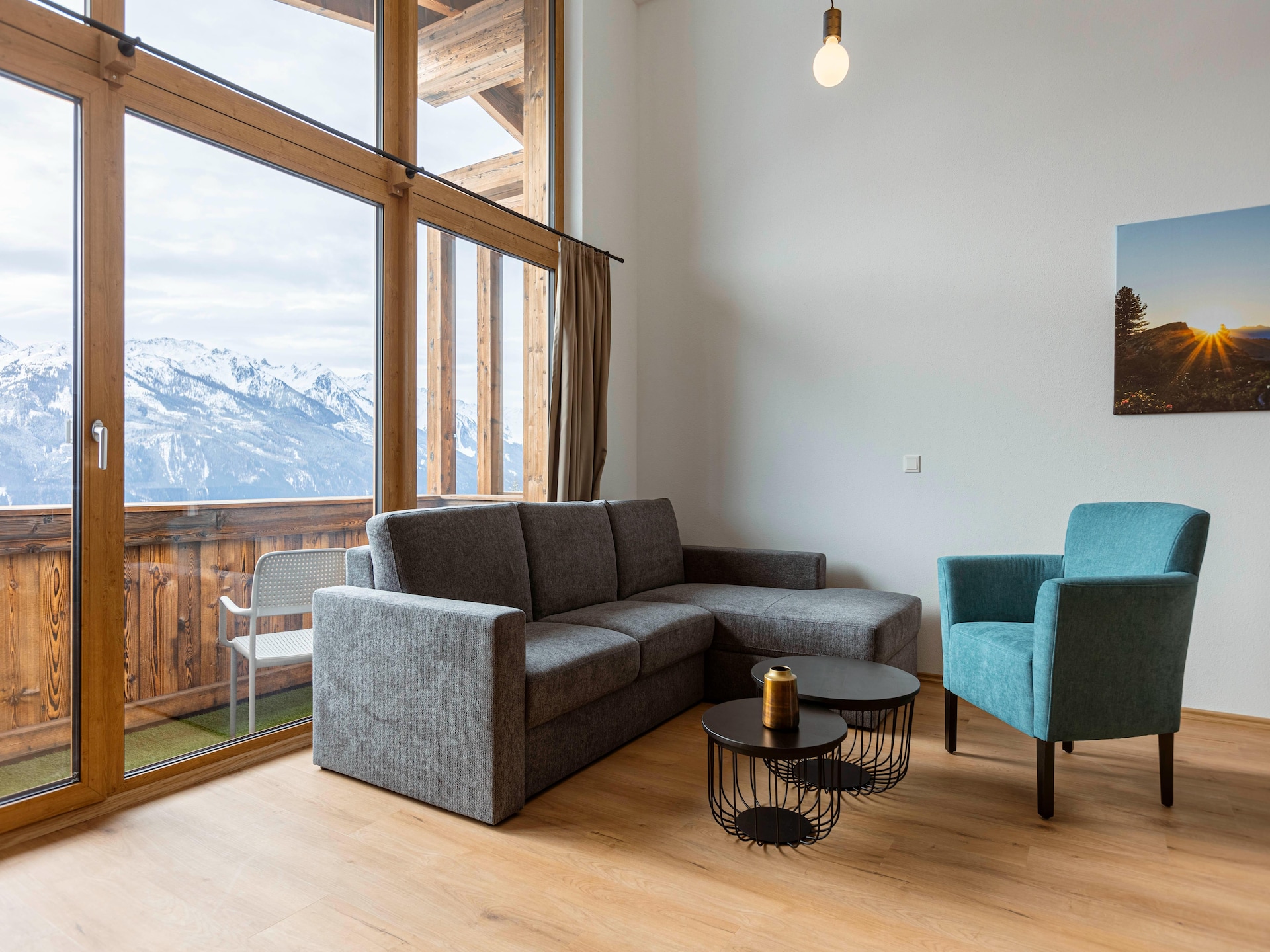 Op 500 m van de piste: Stijlvol appartement in Mittersill voor 6 personen - foto 6