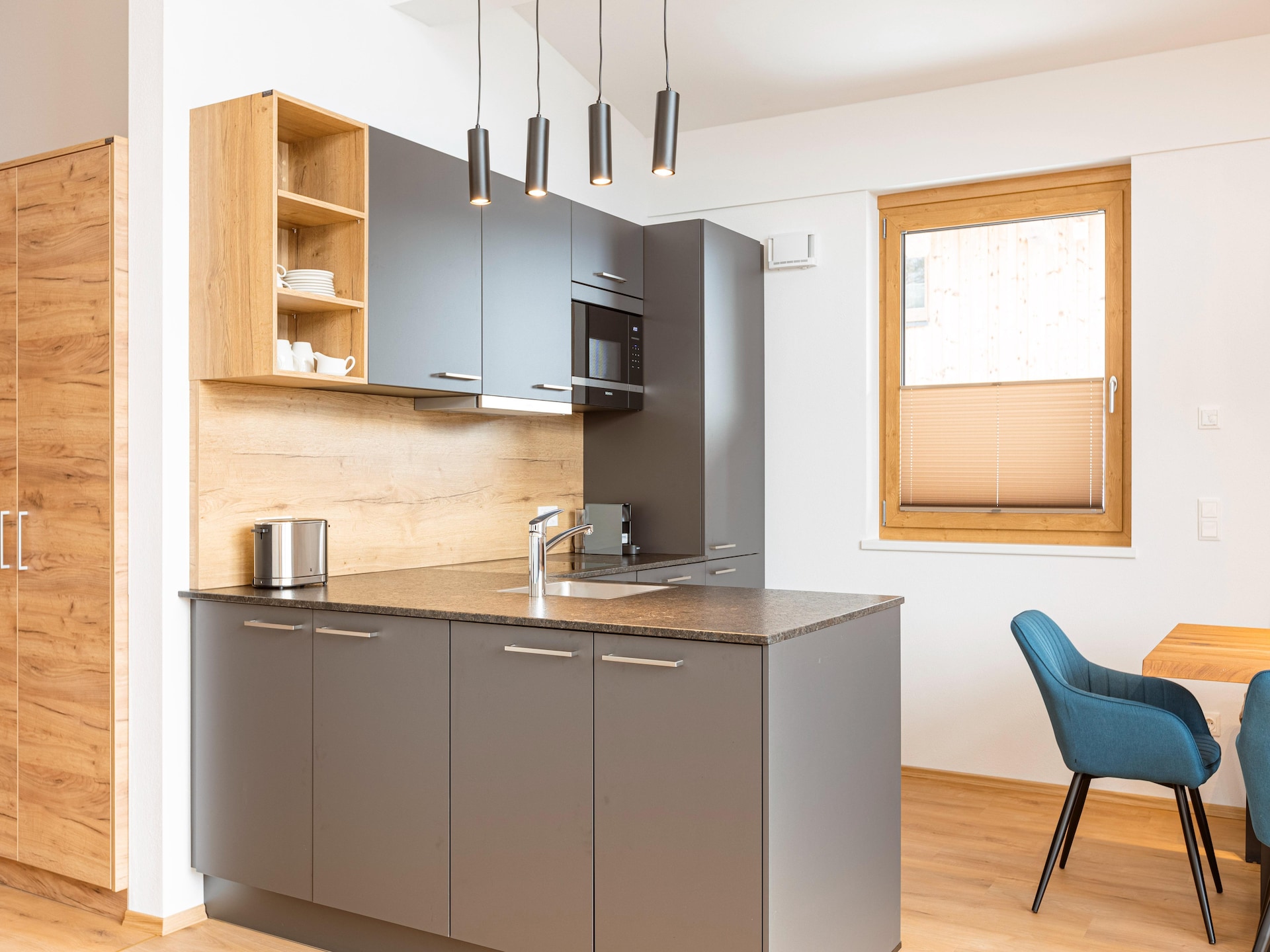 Op 500 m van de piste: Stijlvol appartement in Mittersill voor 6 personen - foto 12